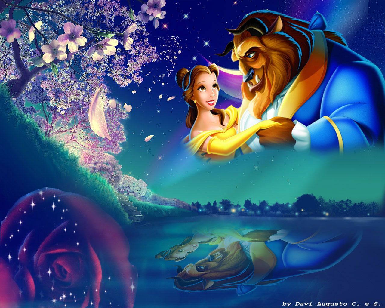 Aesthetic Beauty And The Beast Wallpapers - Wallpaper Cave