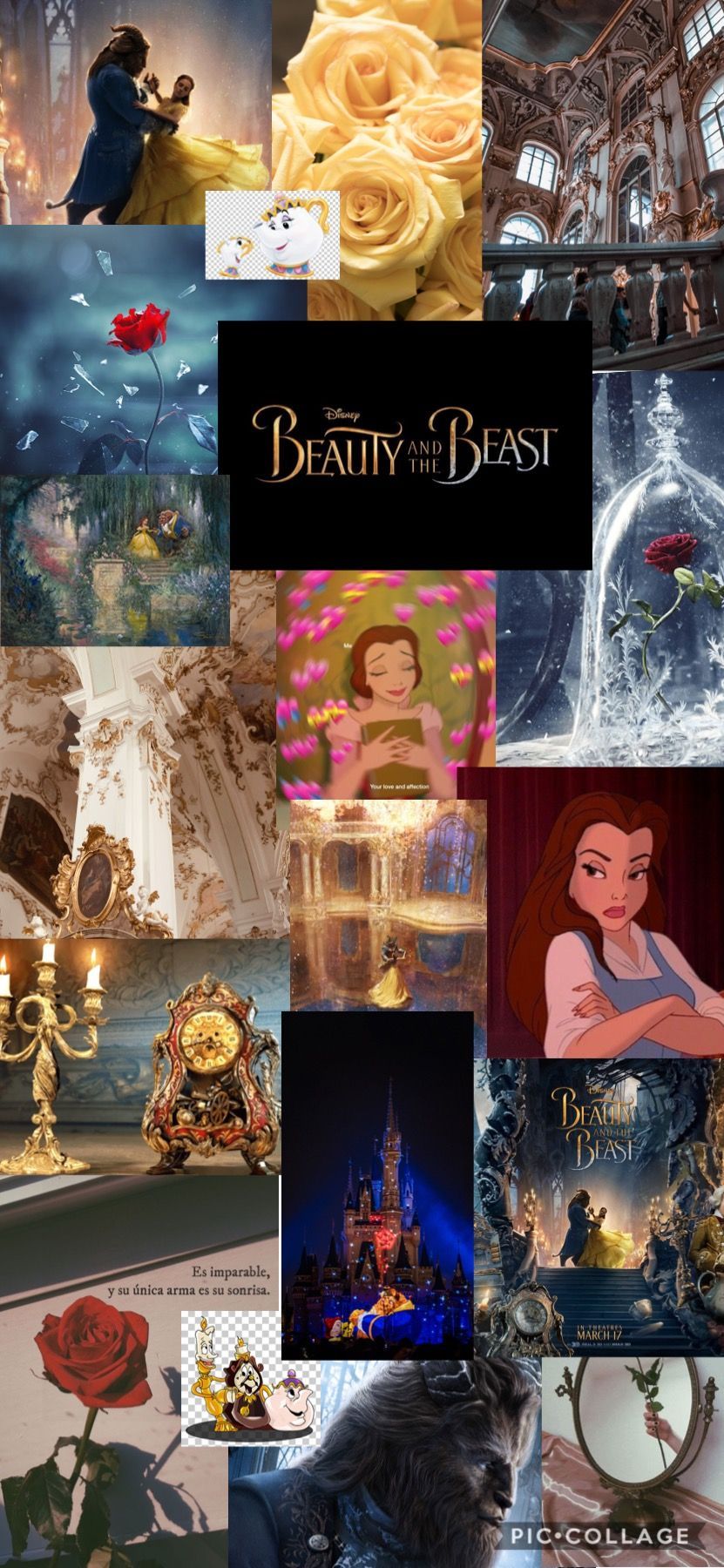 Beauty and the Beast iPhone wallpapers feel free