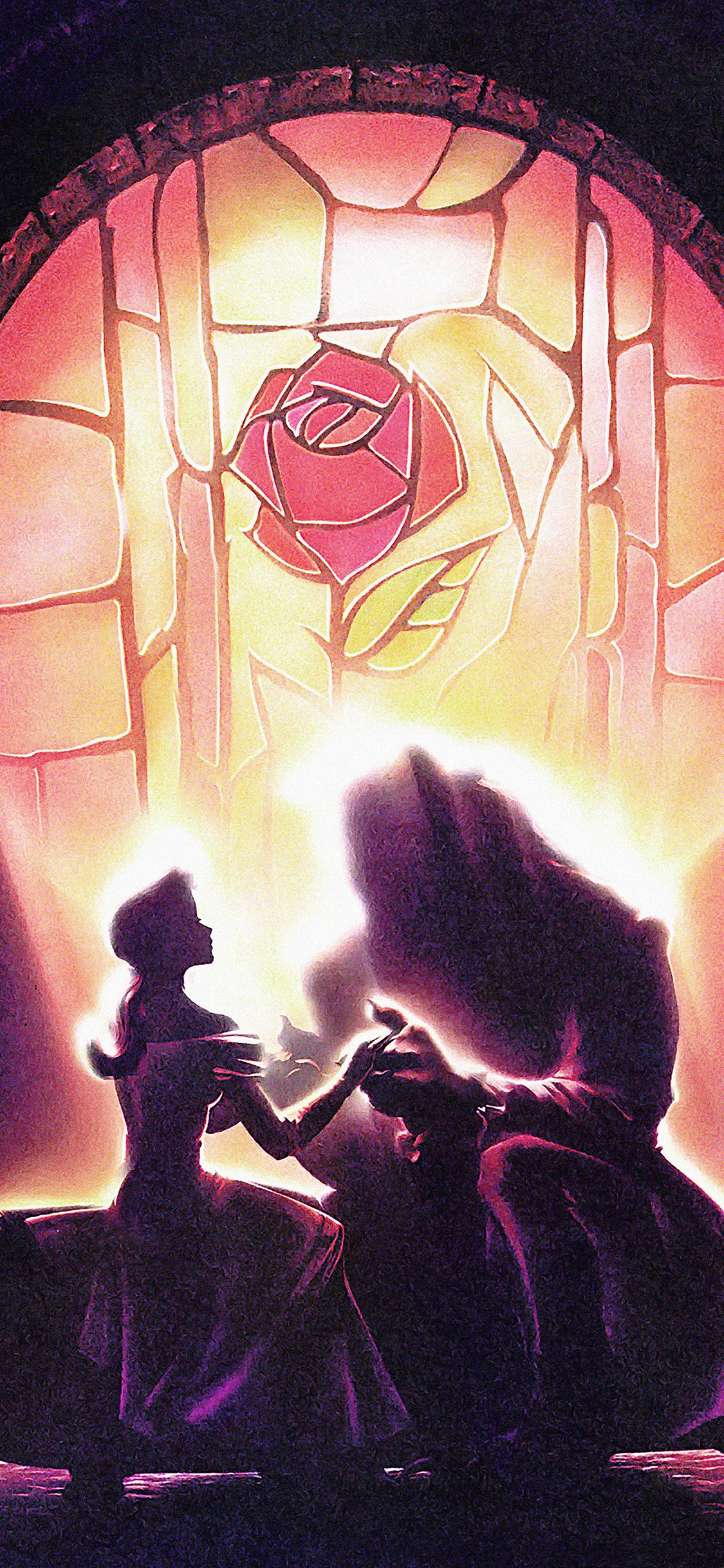 iphone 7 beauty and the beast wallpaper