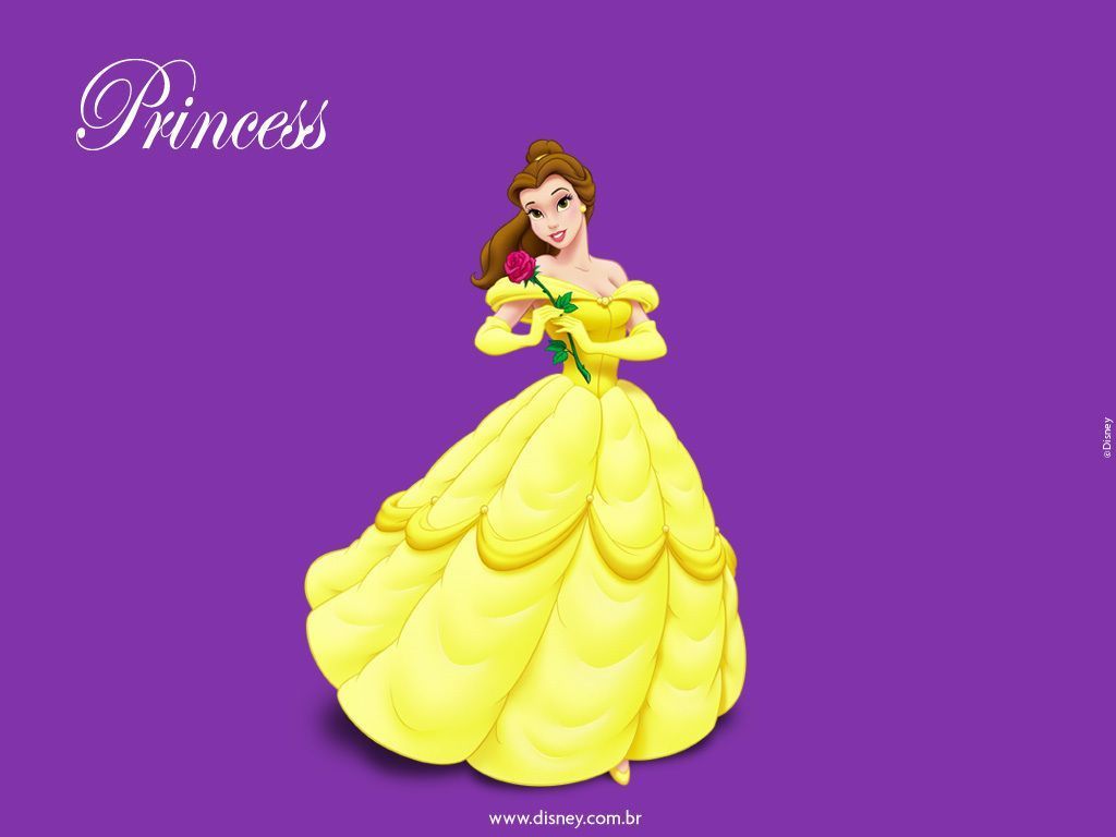 Sweet and Nice Disney Princess Belle Wallpaper