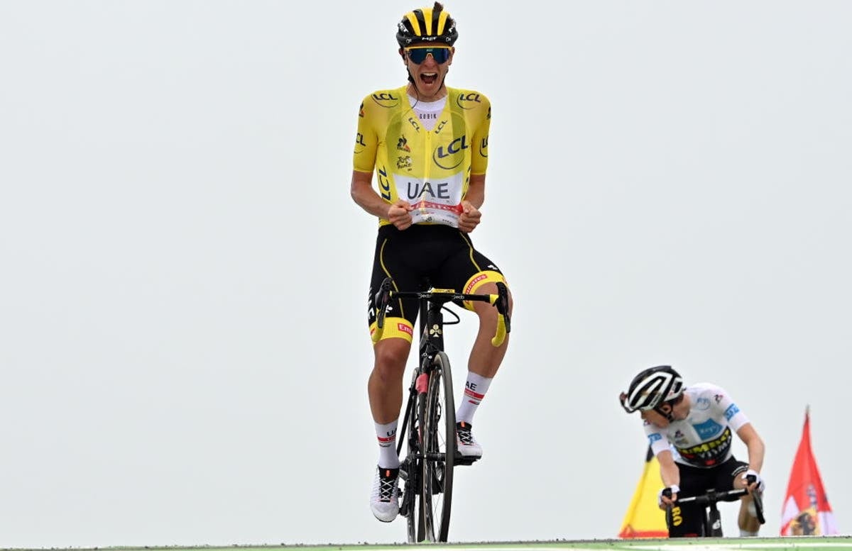 Tour de France 2021: Tadej Pogacar wins stage 17 to extend overall lead
