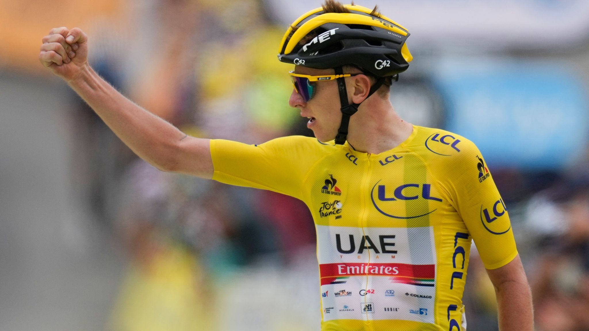 Tour de France: Tadej Pogacar moves closer to title with Stage 18 victory