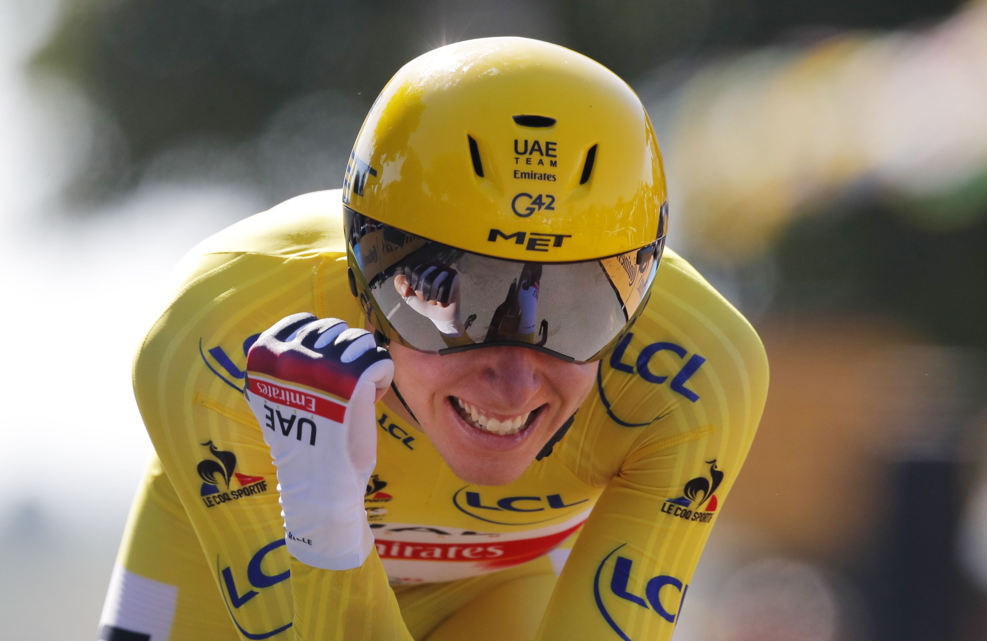 Tour de France winning margin could not have been bigger, says Pogacar