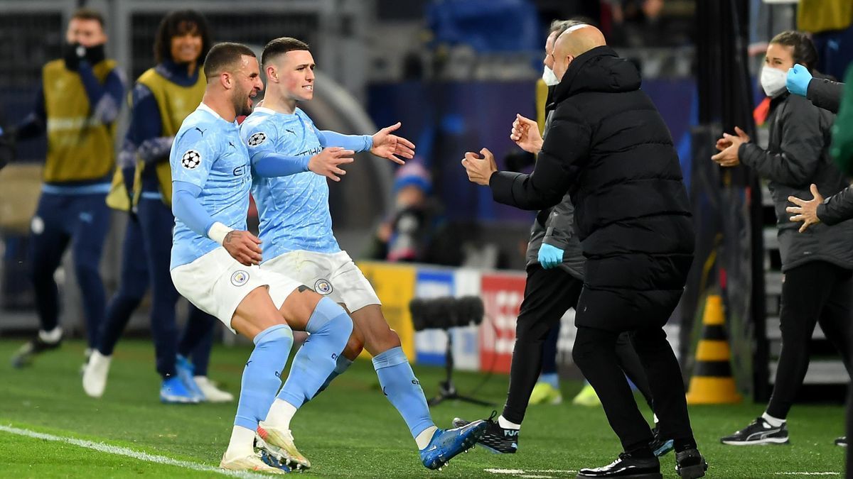 Football News City Win At Dortmund To Reach Champions League Semi Finals