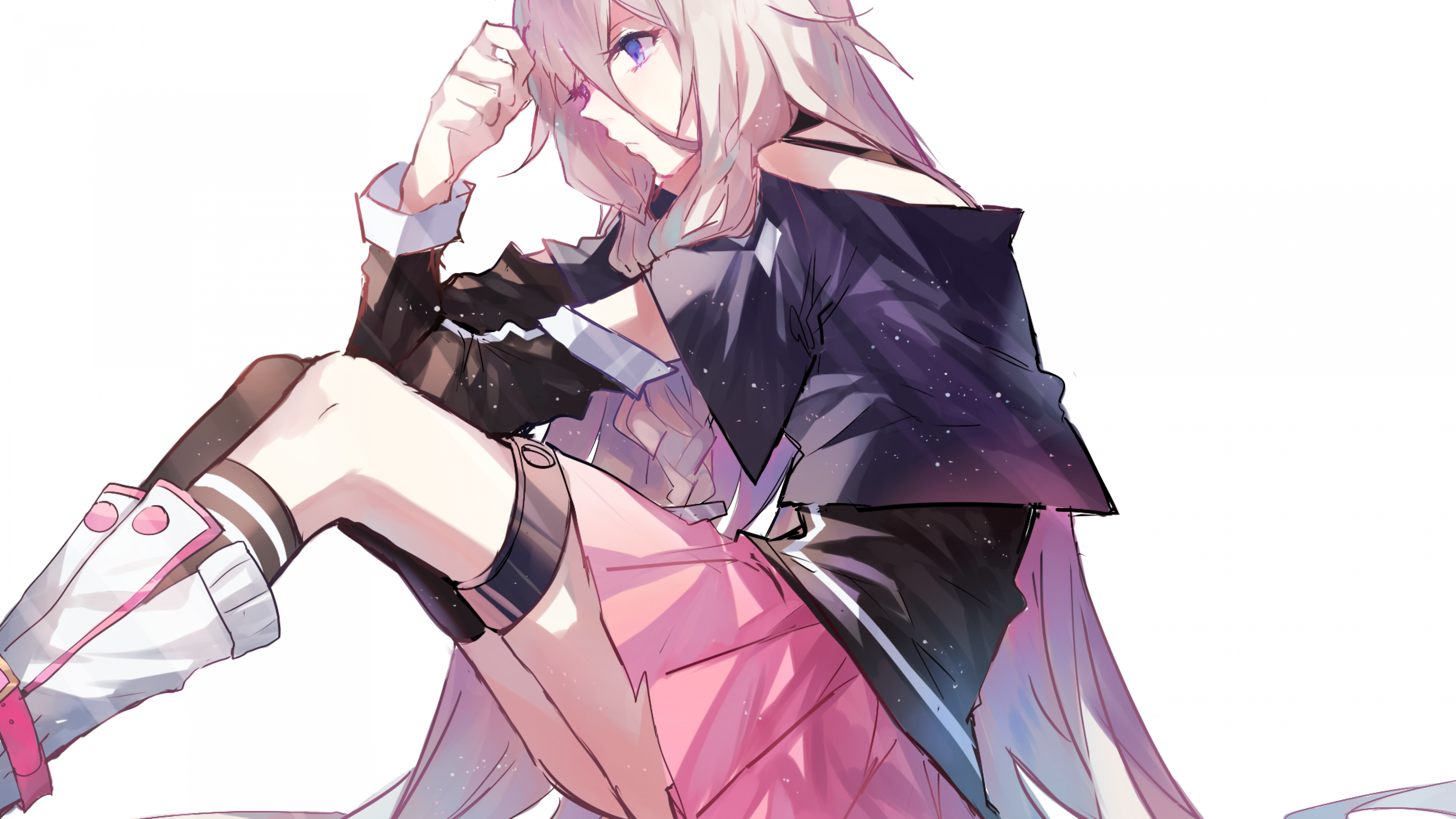 Download 3840x2160 Vocaloid, Ia, Profile View Wallpaper for UHD TV