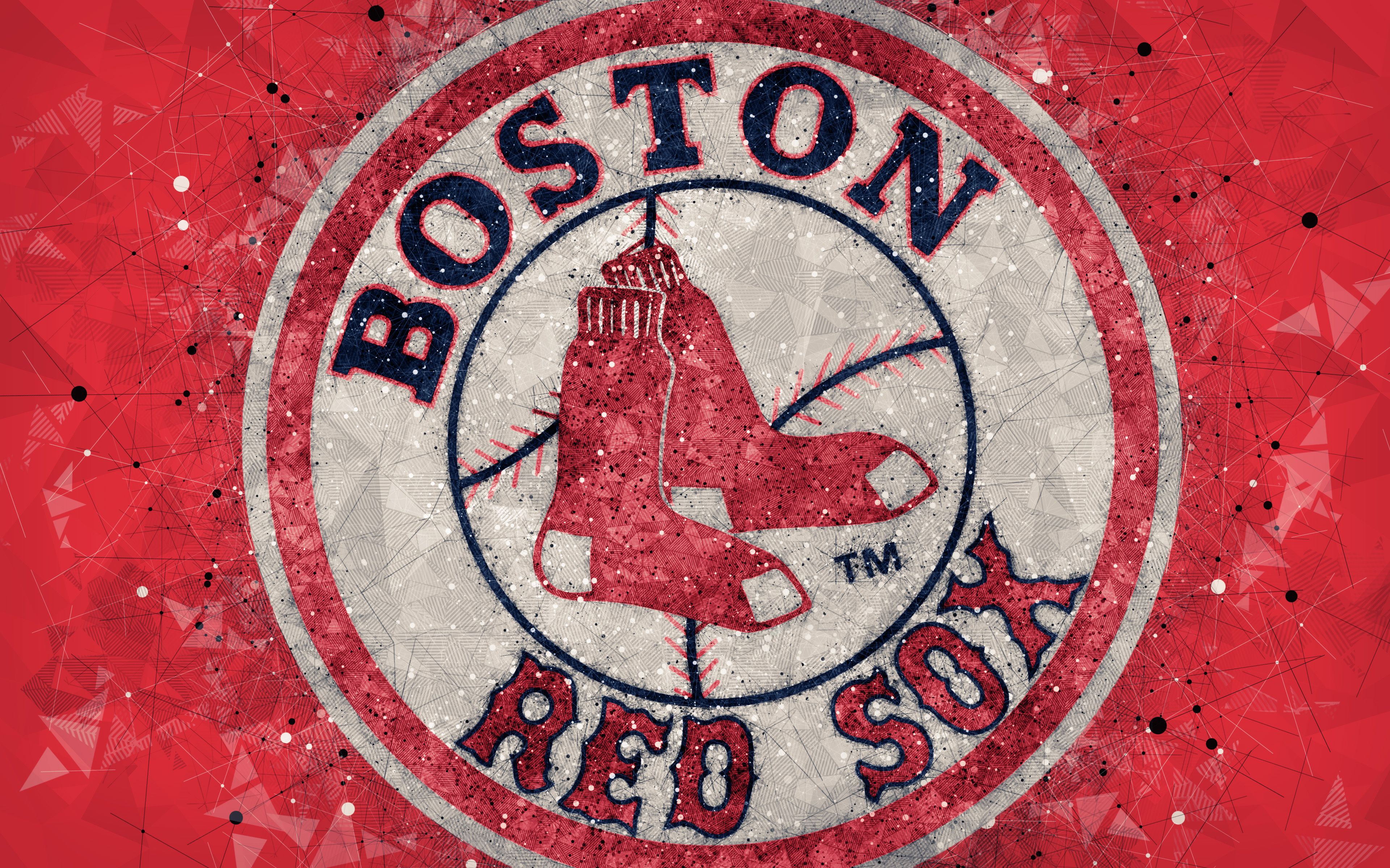 Boston Red Sox, MLB, Baseball, Logo wallpaper