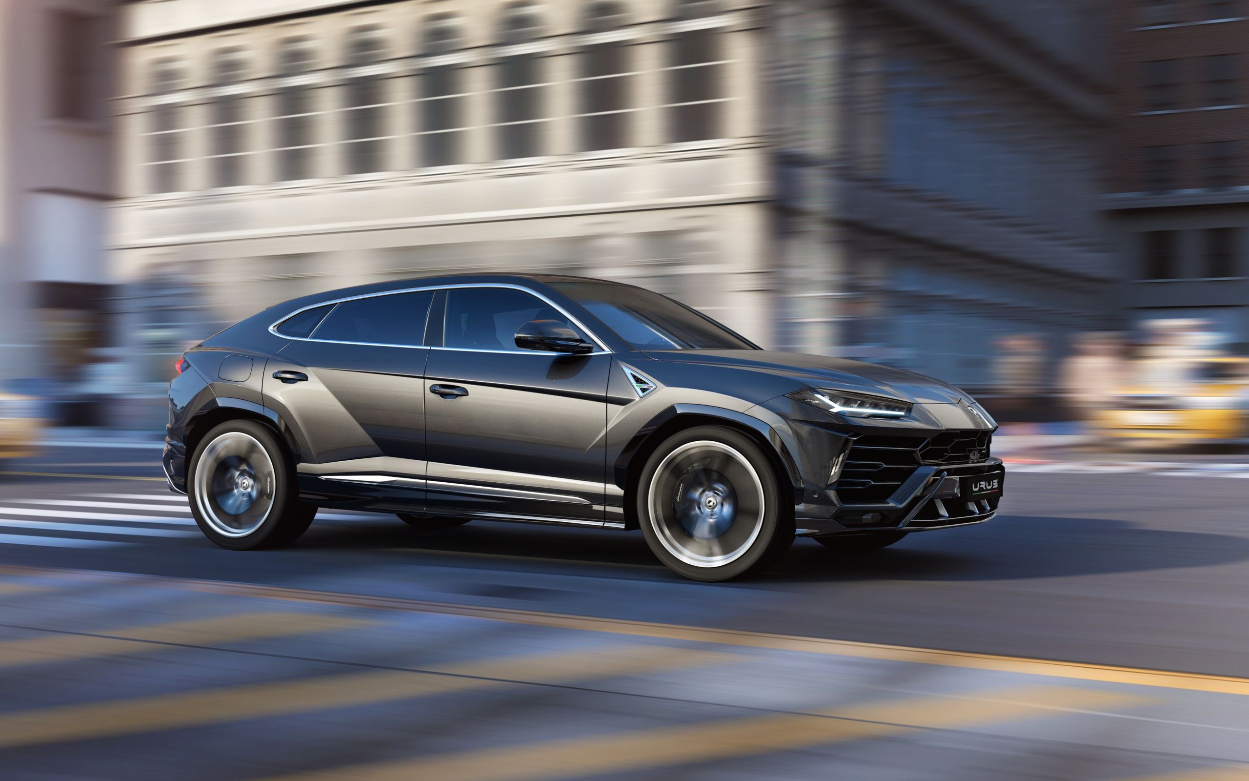 Car, Lamborghini Urus, Luxury Car, SUV, Silver Car Wallpaper & Background Image