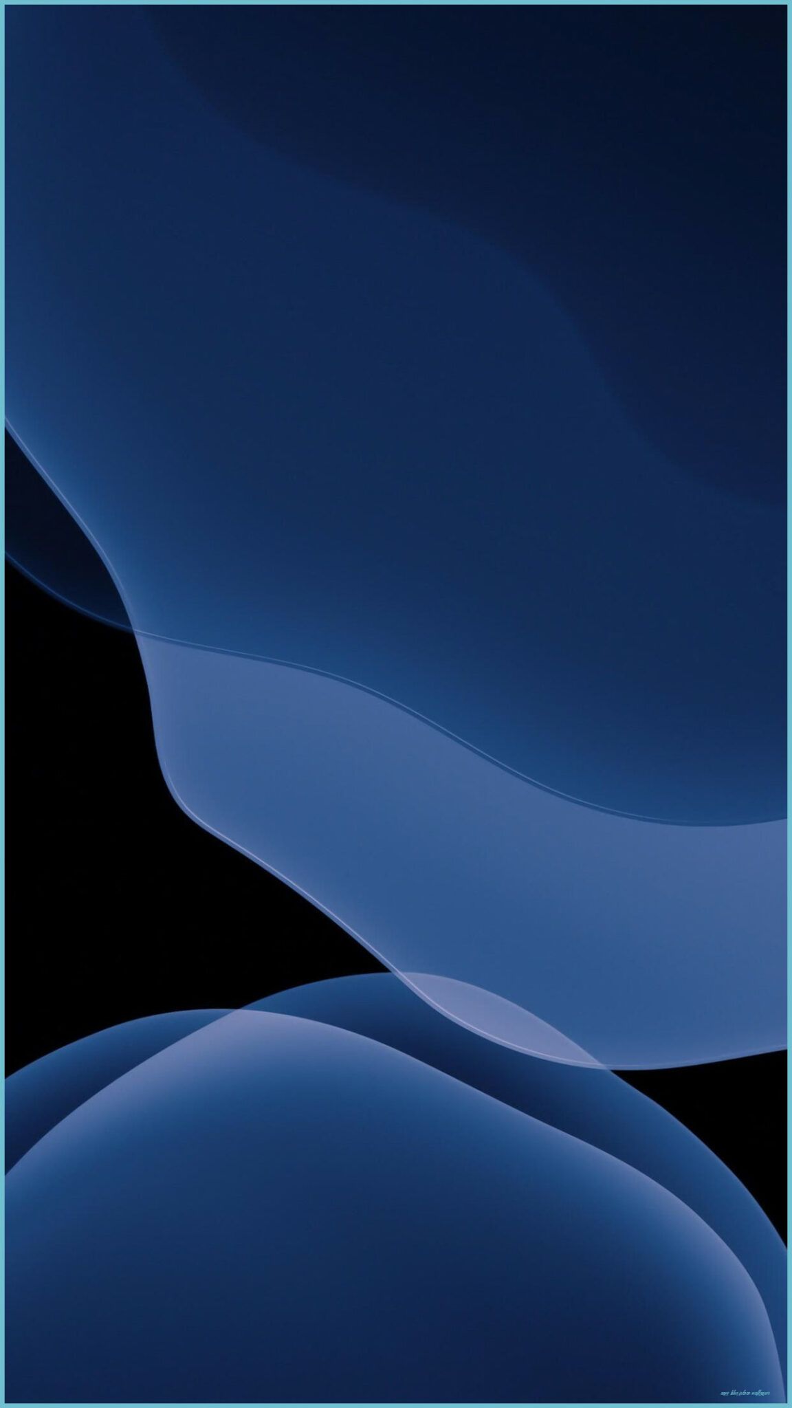 IOS 10 Stock Midnight Blue (Dark) For All iPhone Wallpaper Blue iPhone Wallpaper