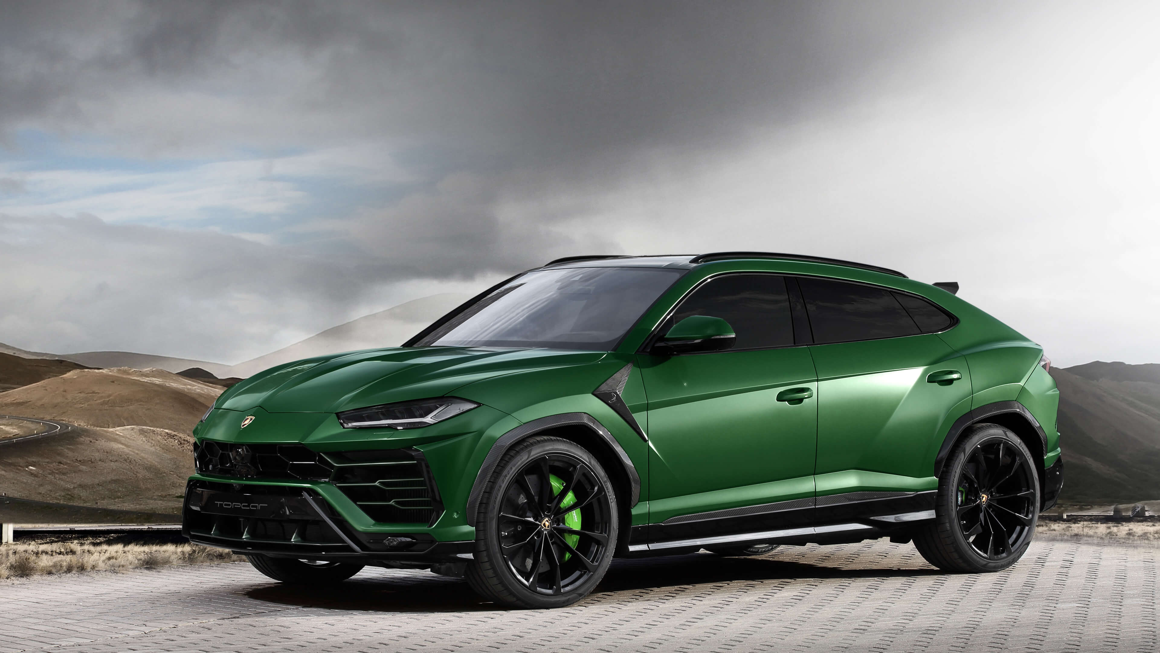 Green Lamborghini Urus Widescreen Wallpaper 66534 3840x2160px