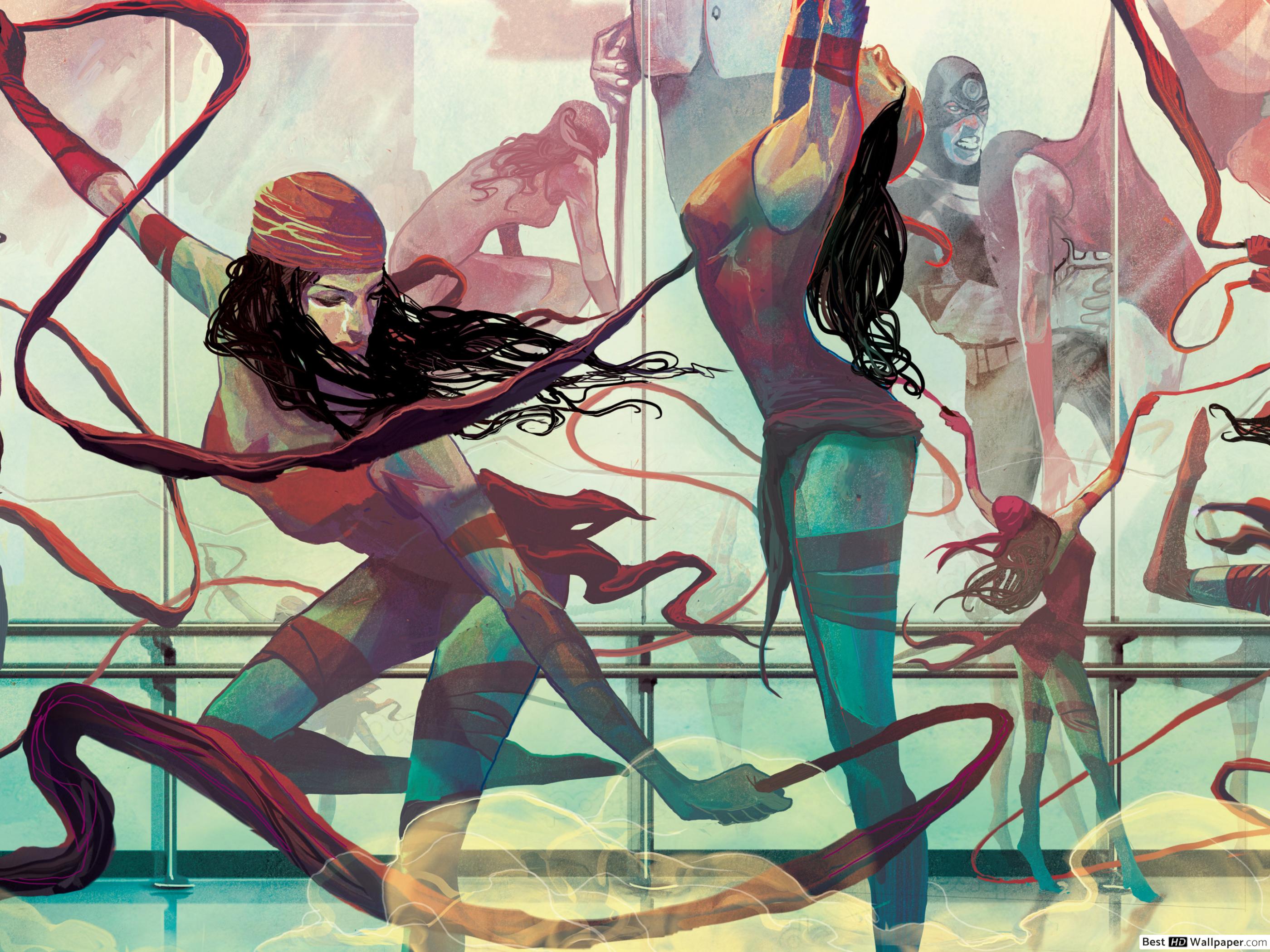 Elektra (marvel comics) HD wallpaper download
