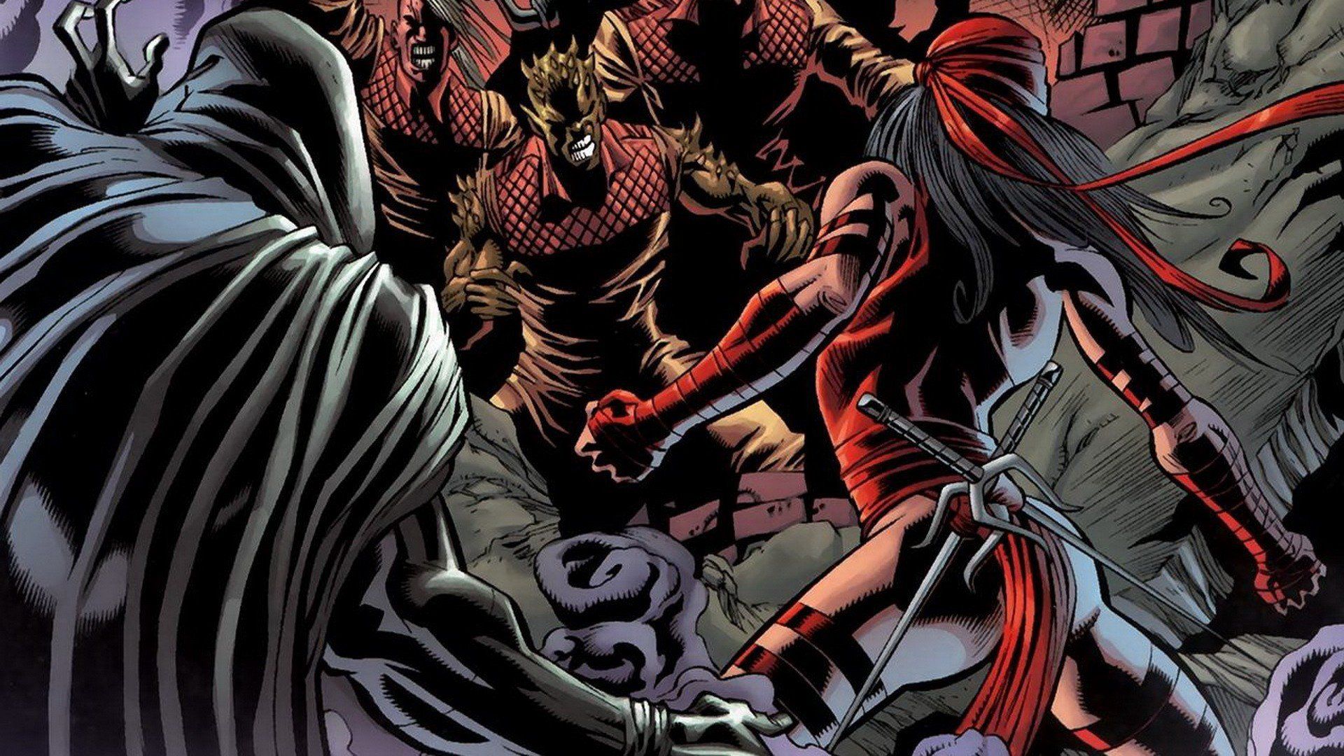 cartoons, Comics, Elektra, Marvel, Comics, Comics, Girls Wallpaper HD / Desktop and Mobile Background