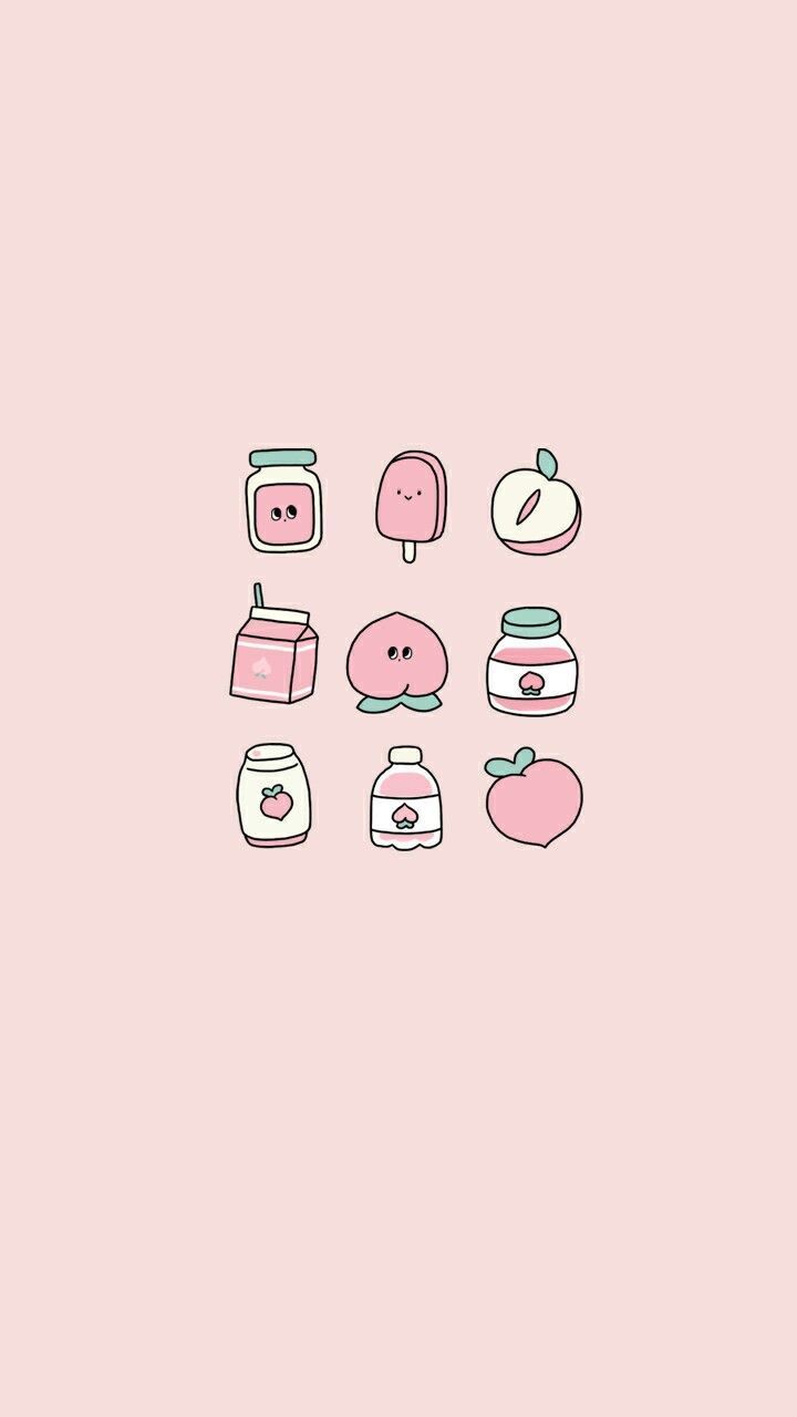 pink aesthetic. Peach wallpaper, Wallpaper iphone cute, Cute wallpaper