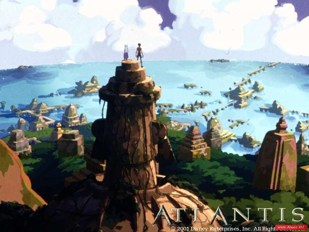 Desktop Wallpaper Disney Atlantis: The Lost Empire Cartoons
