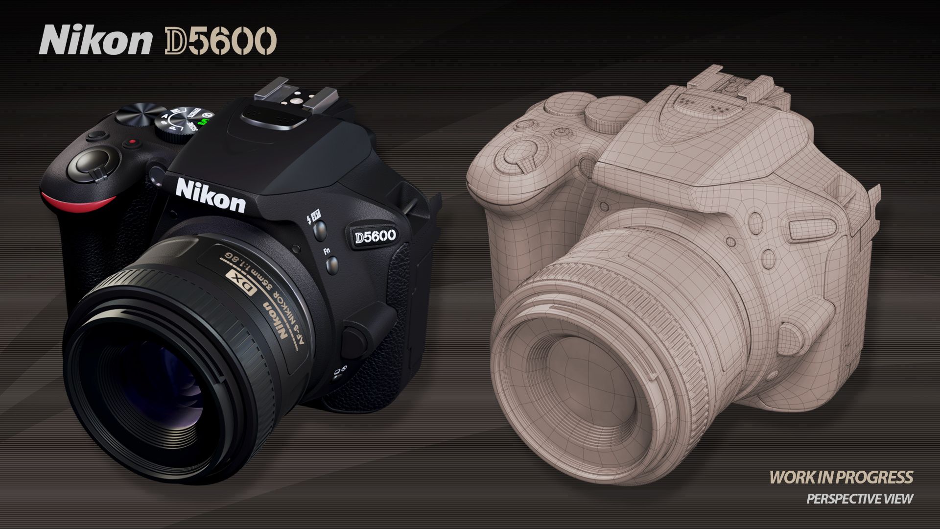 WIP Nikon D5600 with 35mm lens in Progress Artists Community