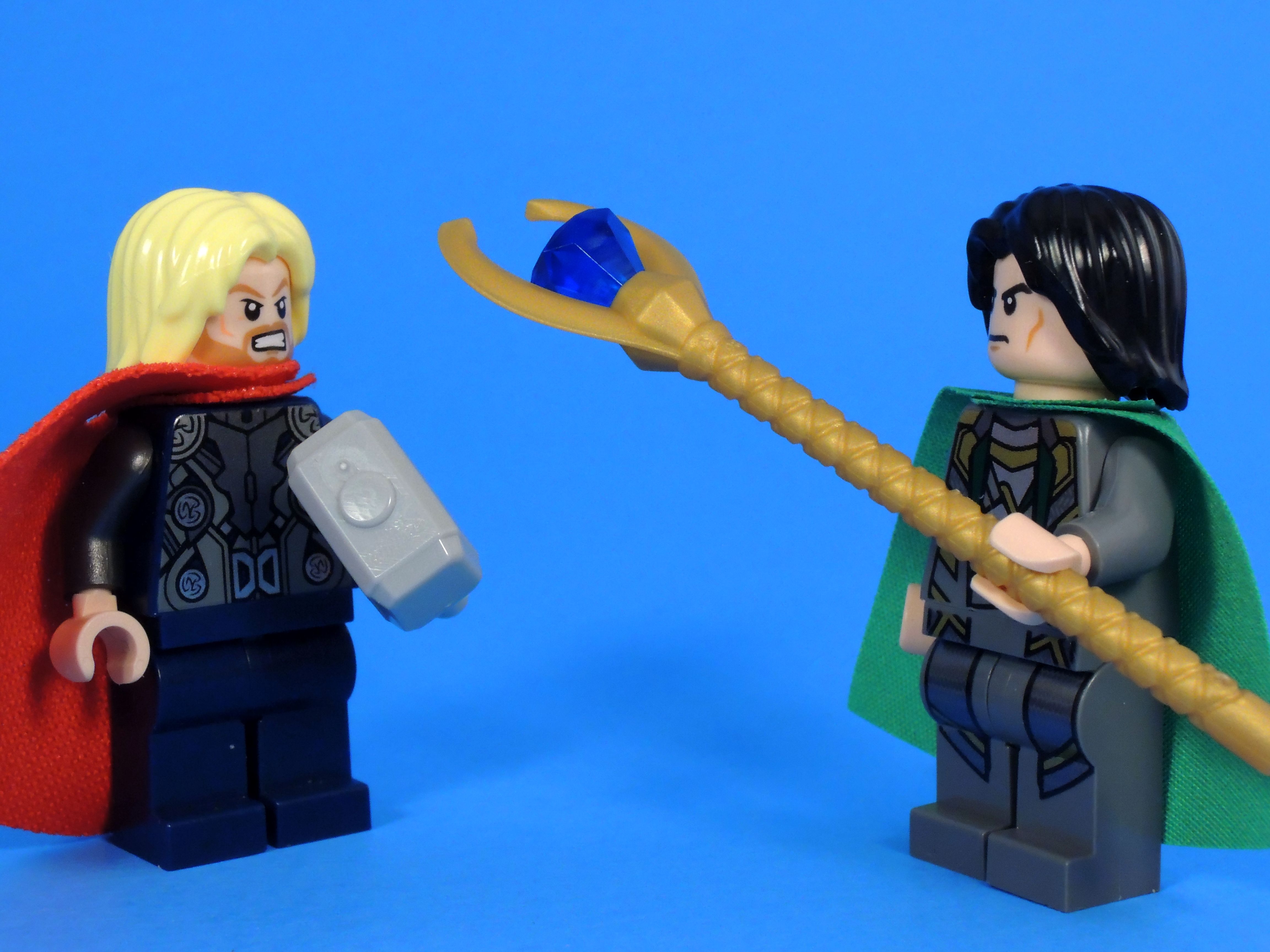 Wallpaper, hammer, big, power, LEGO, Loki, minifig, Thor, marvel, universe, cinematic, asgard, norse, mindstone, sceptor 4608x3456
