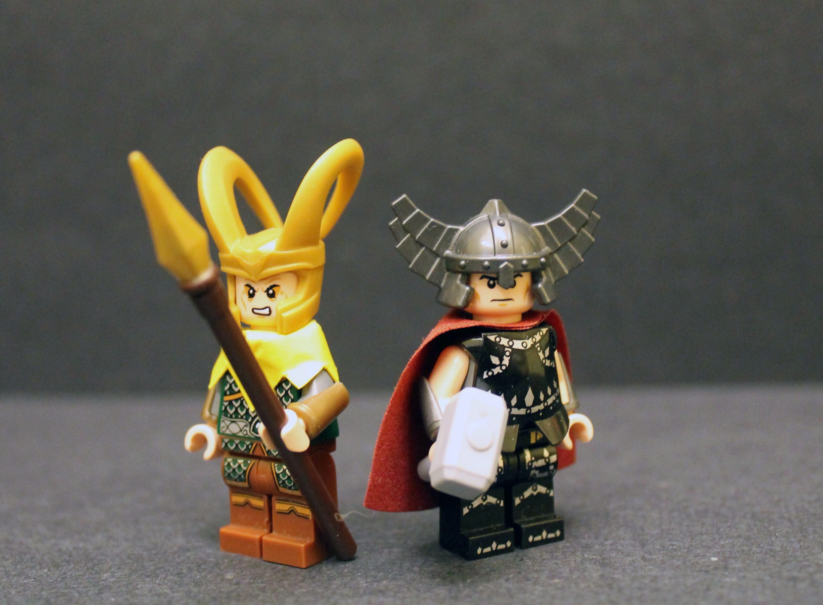 Wallpaper, LEGO, Loki, Thor, avengers, asgaurd 3240x2384