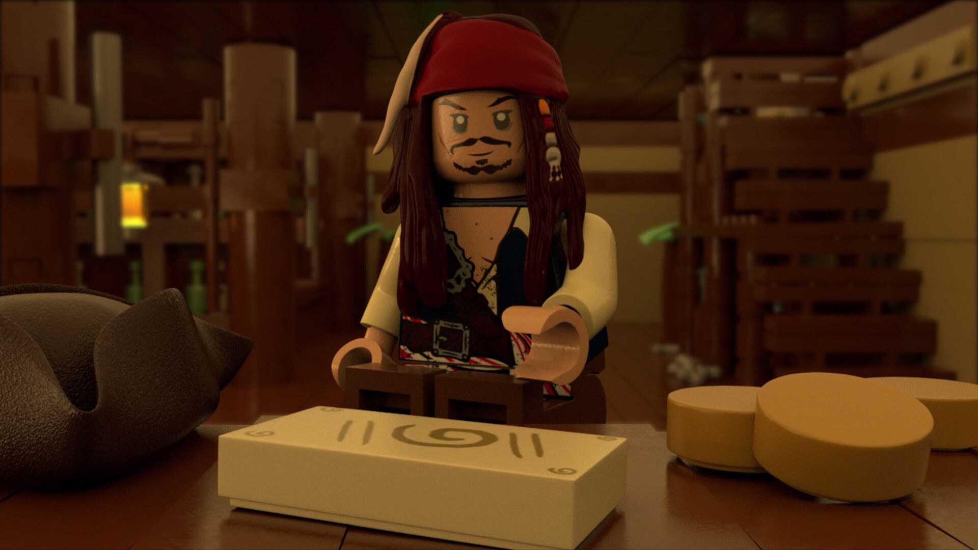Lego Pirates of the caribbean short film, Sander Dumet
