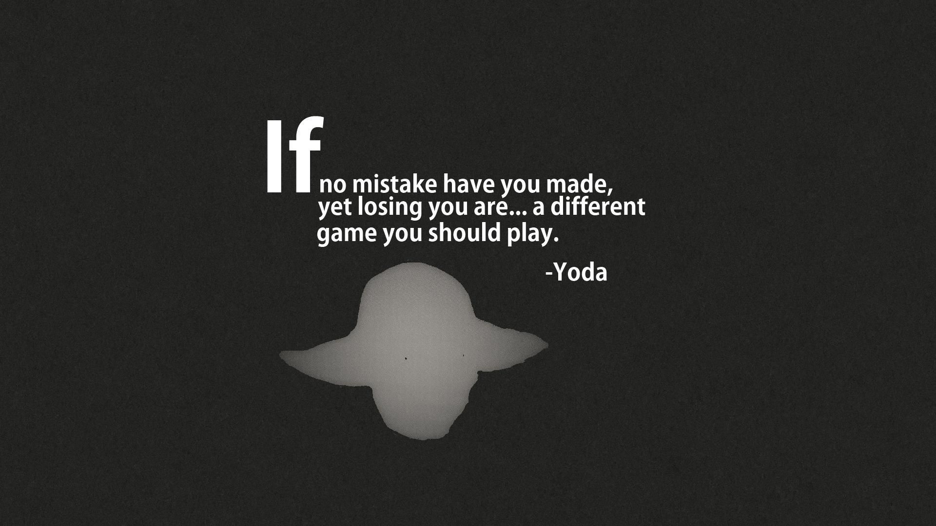 Yoda Quote [1920x1080]. Yoda quotes, Star wars quotes inspirational, Inspirational quotes