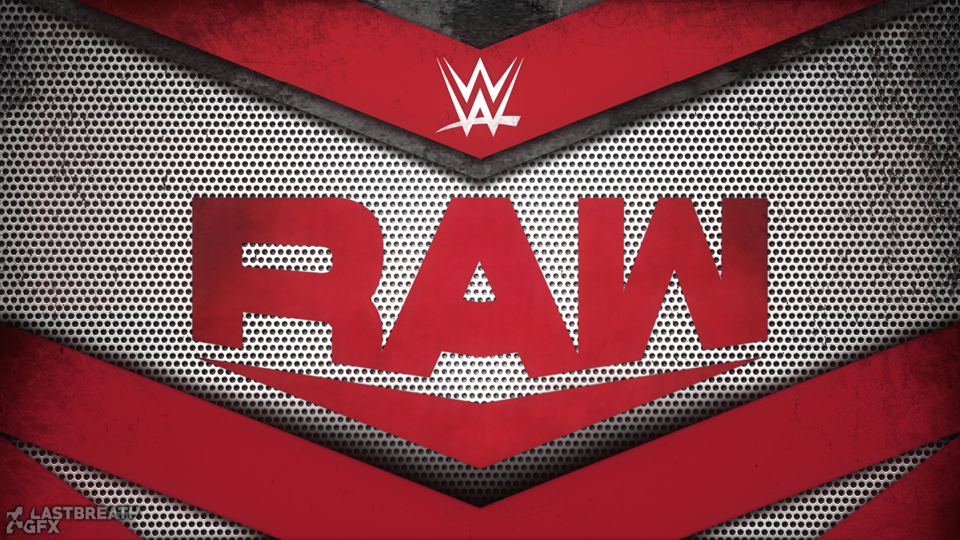 Wwe Raw New Logo Custom Wallpaper 2019 2 By Lastbreathgfx Wwe Raw Logo HD Wallpaper