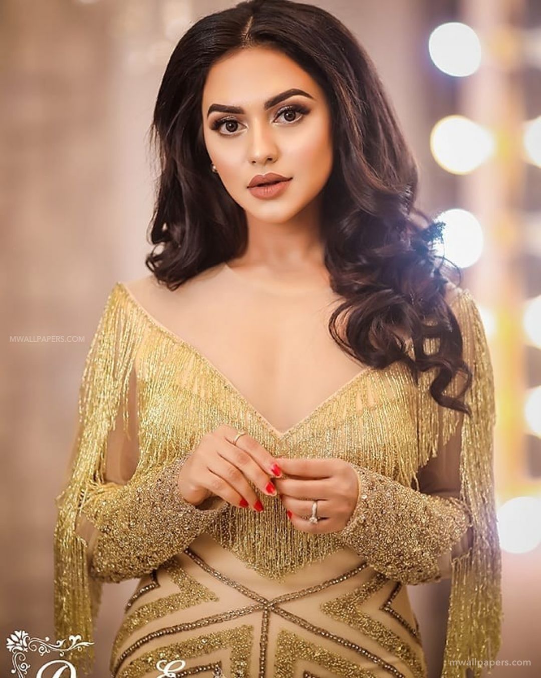 Nusrat Faria HD Wallpaper (Desktop Background / Android / iPhone) (1080p, 4k) (1080x1351)