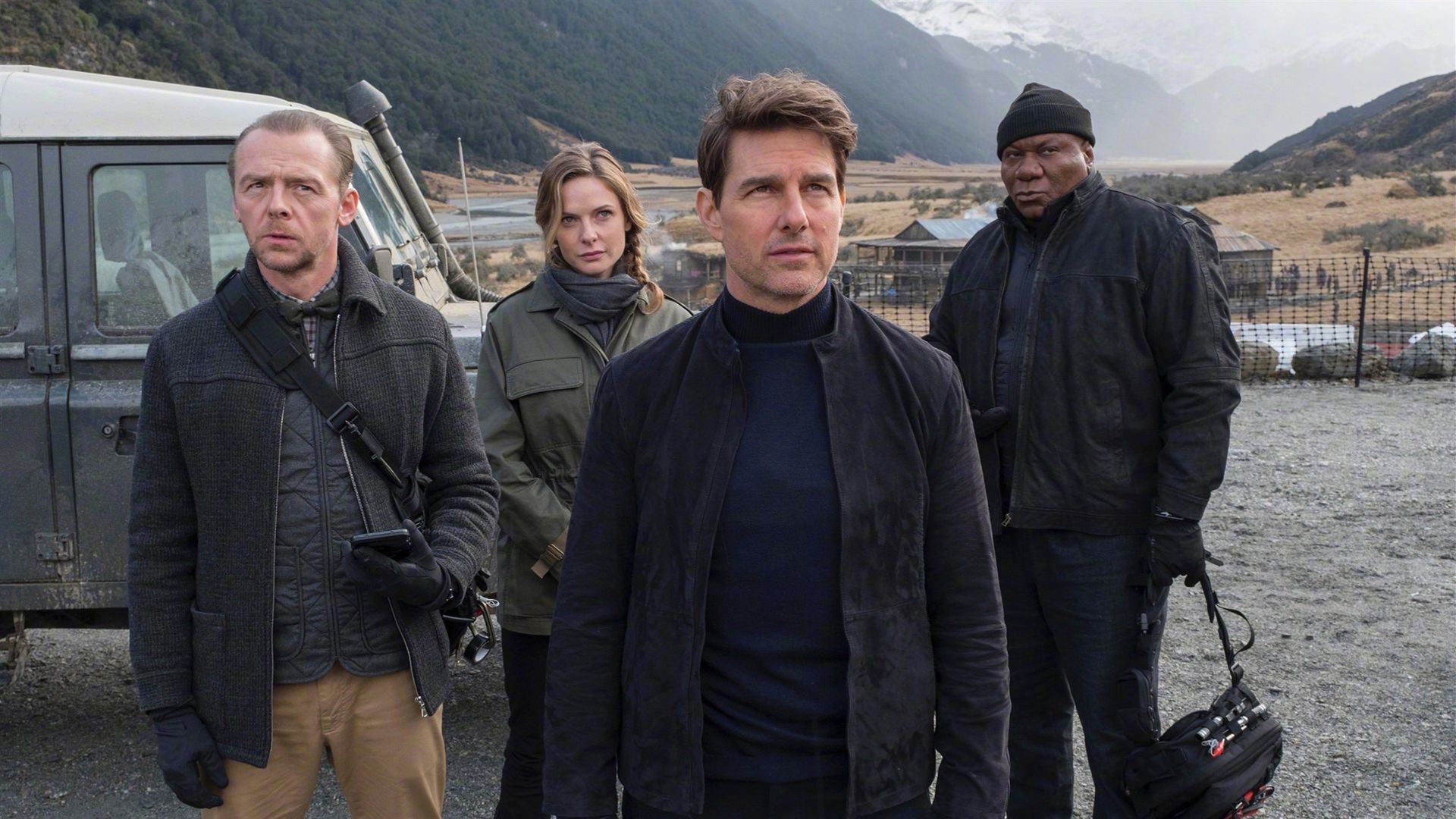 Tom Cruise and Hayley Atwell spotted filming more Mission: Impossible 7 stunts