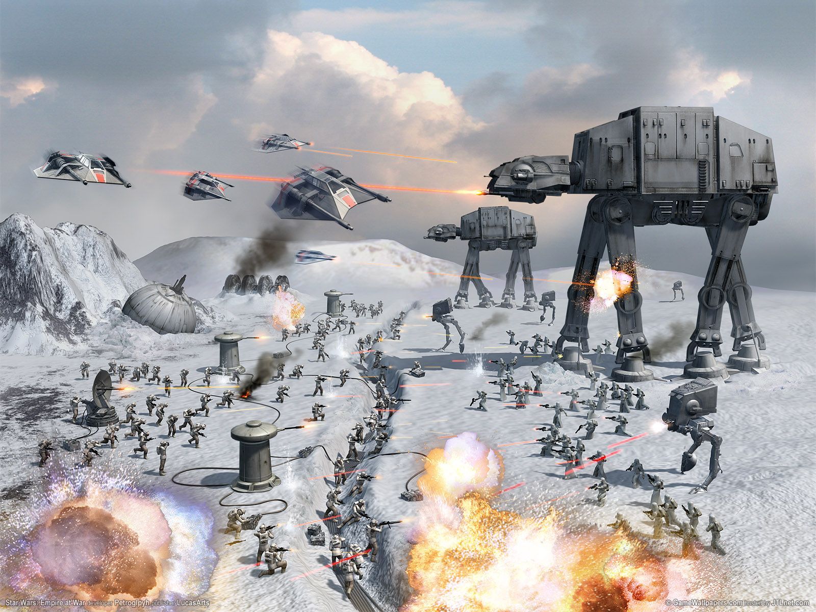 Star Wars: Empire at War desktop PC and Mac wallpaper. Star wars poster, Star wars wallpaper, Star wars painting