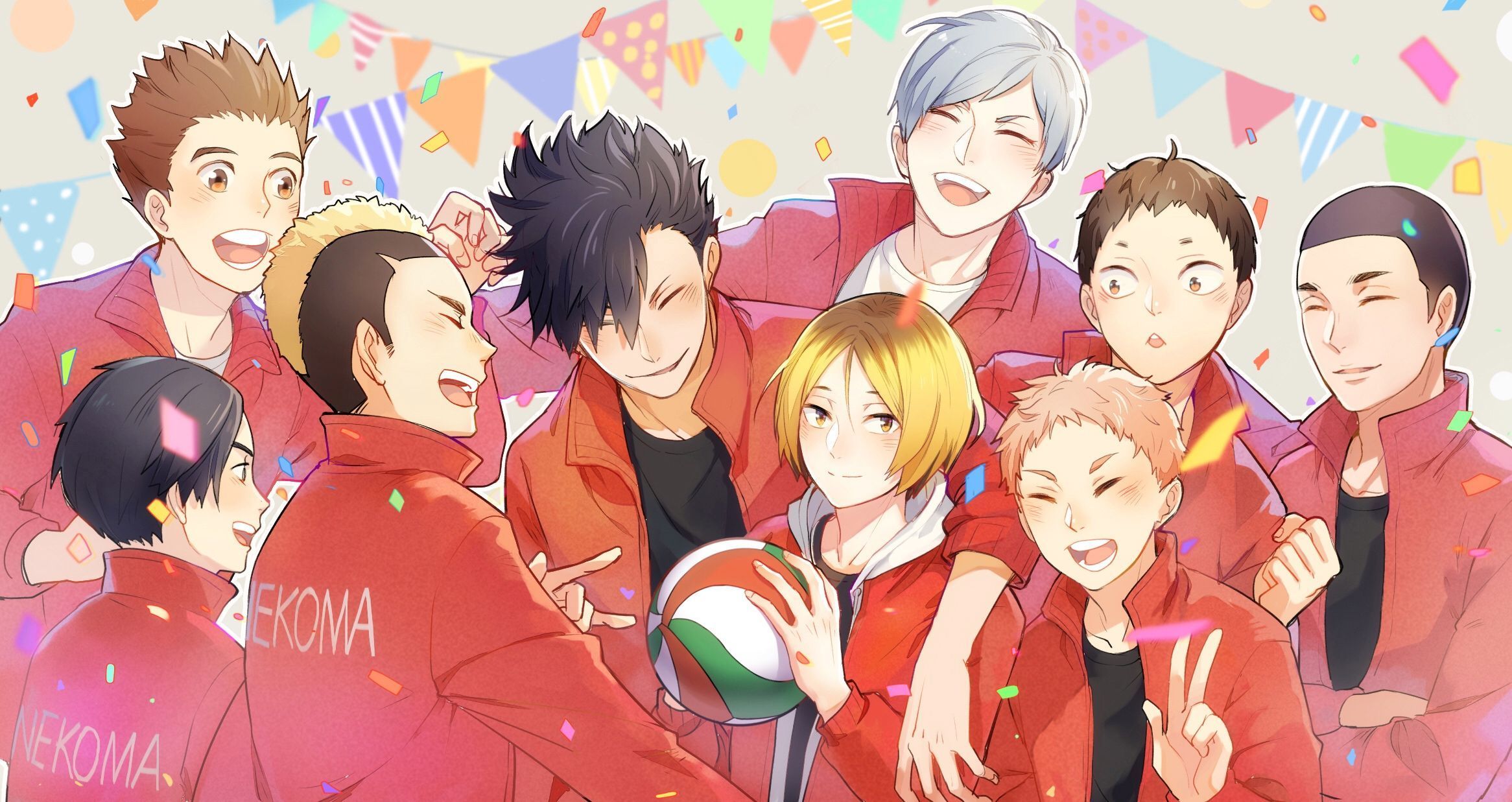 Haikyuu Fukurodani Computer Wallpaper