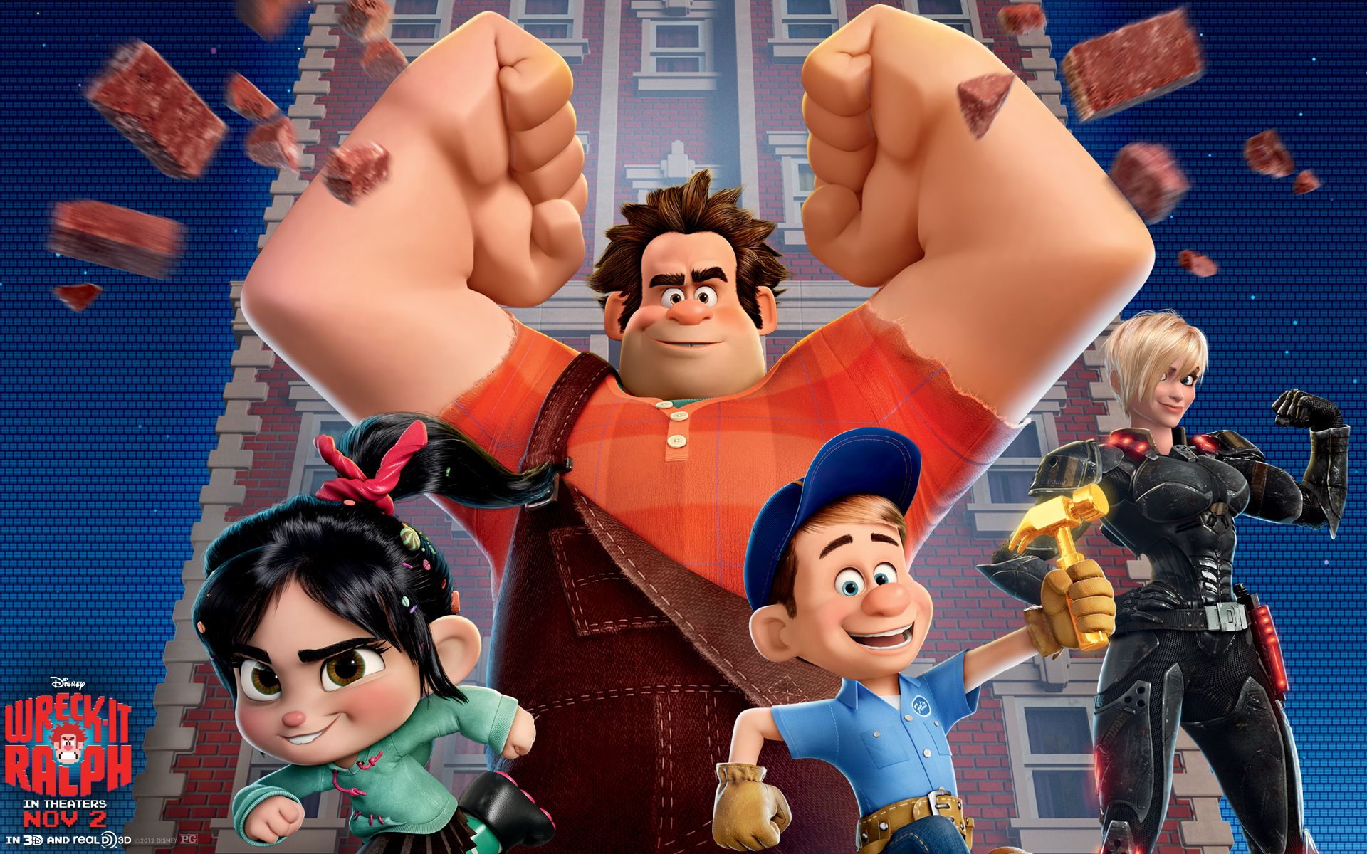 Wreck It Ralph HD Wallpaper