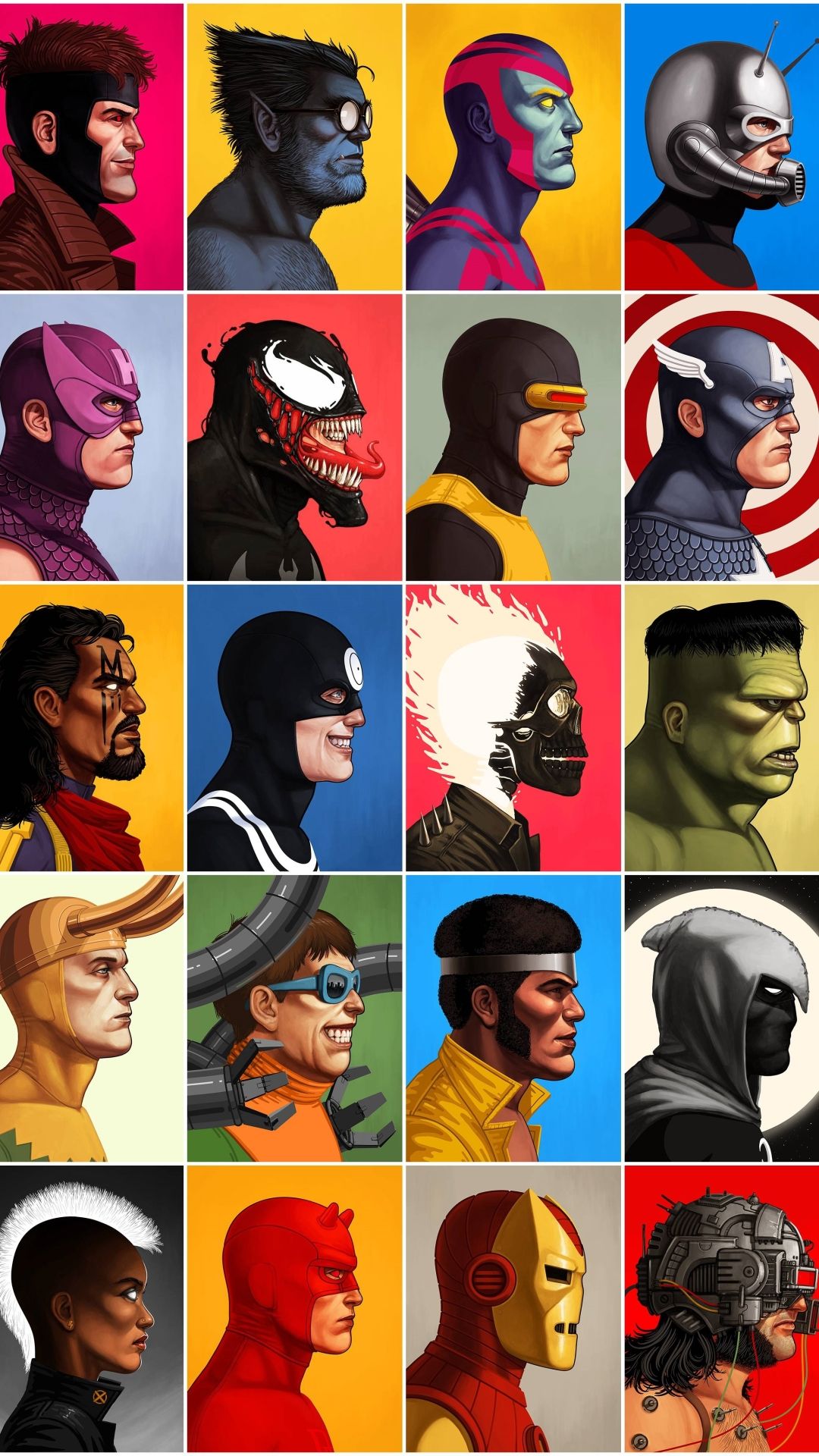 Marvel Comics Collage