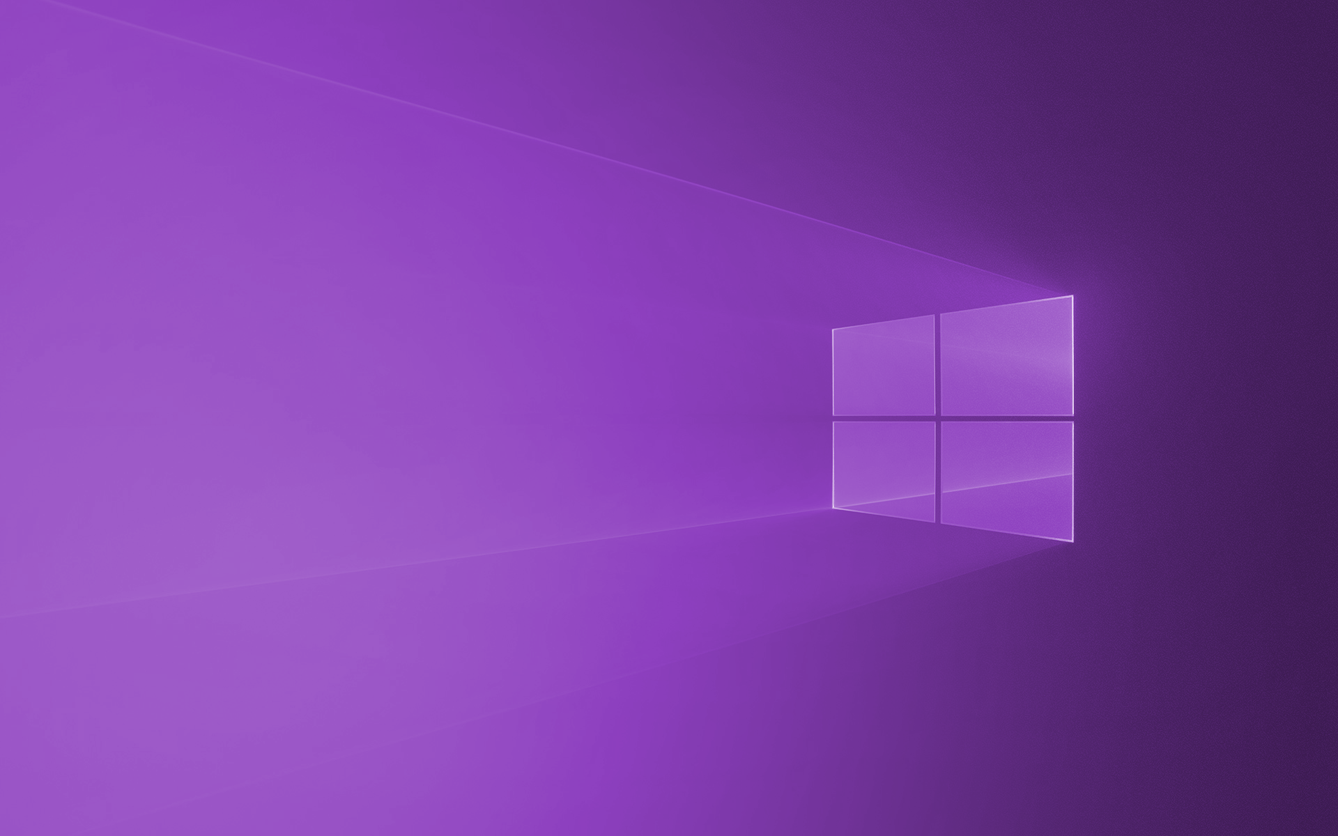 Purple Windows Default Background