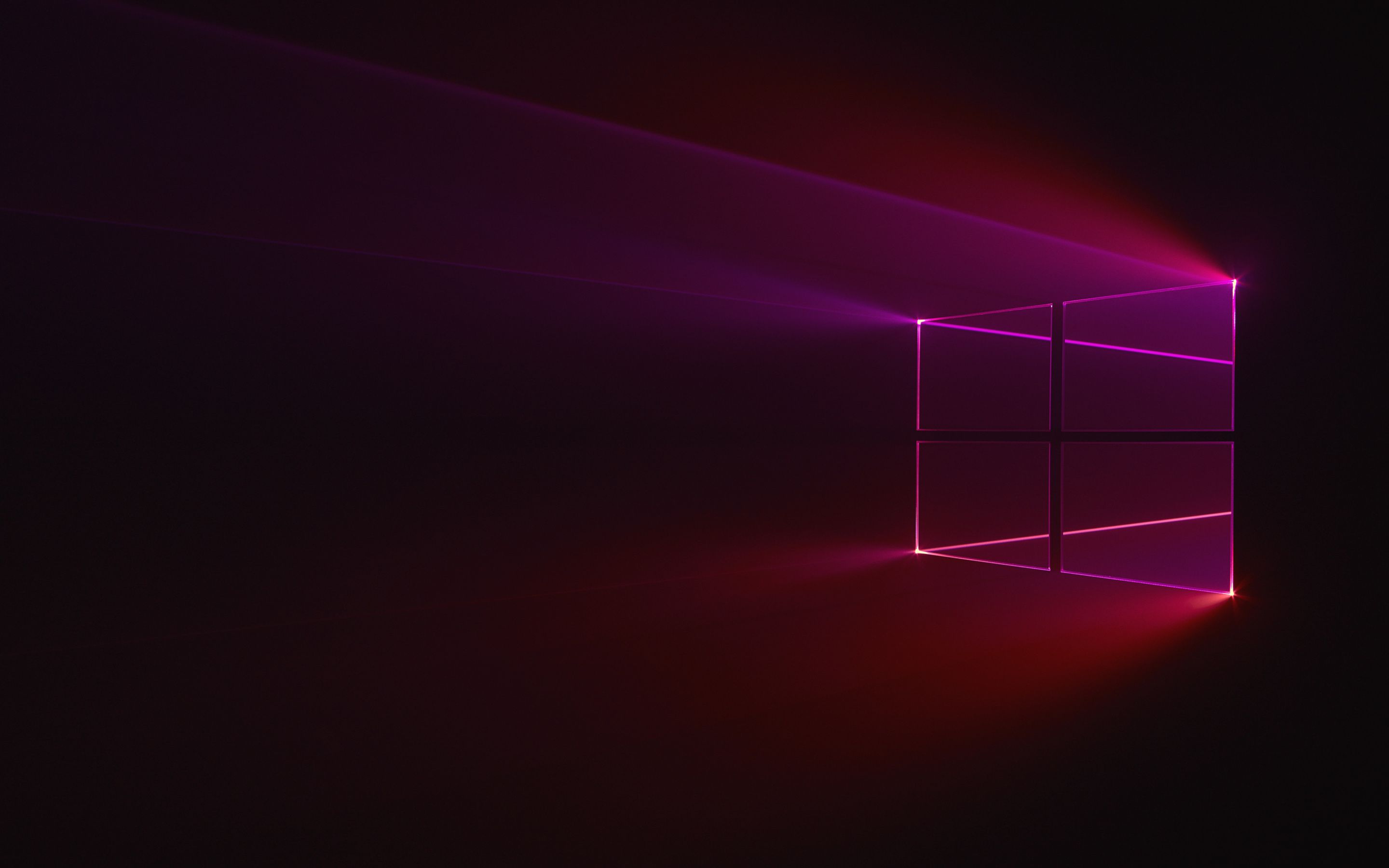 Download wallpaper Windows purple logo, dark background, Windows logo, Microsoft for desktop with resolution 2880x1800. High Quality HD picture wallpaper