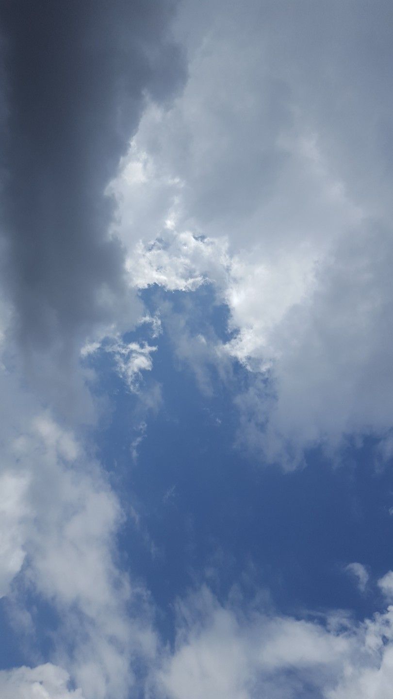 Aesthetic Blue Summer Sky. Rainy day aesthetic, Aesthetic skies, Sky day