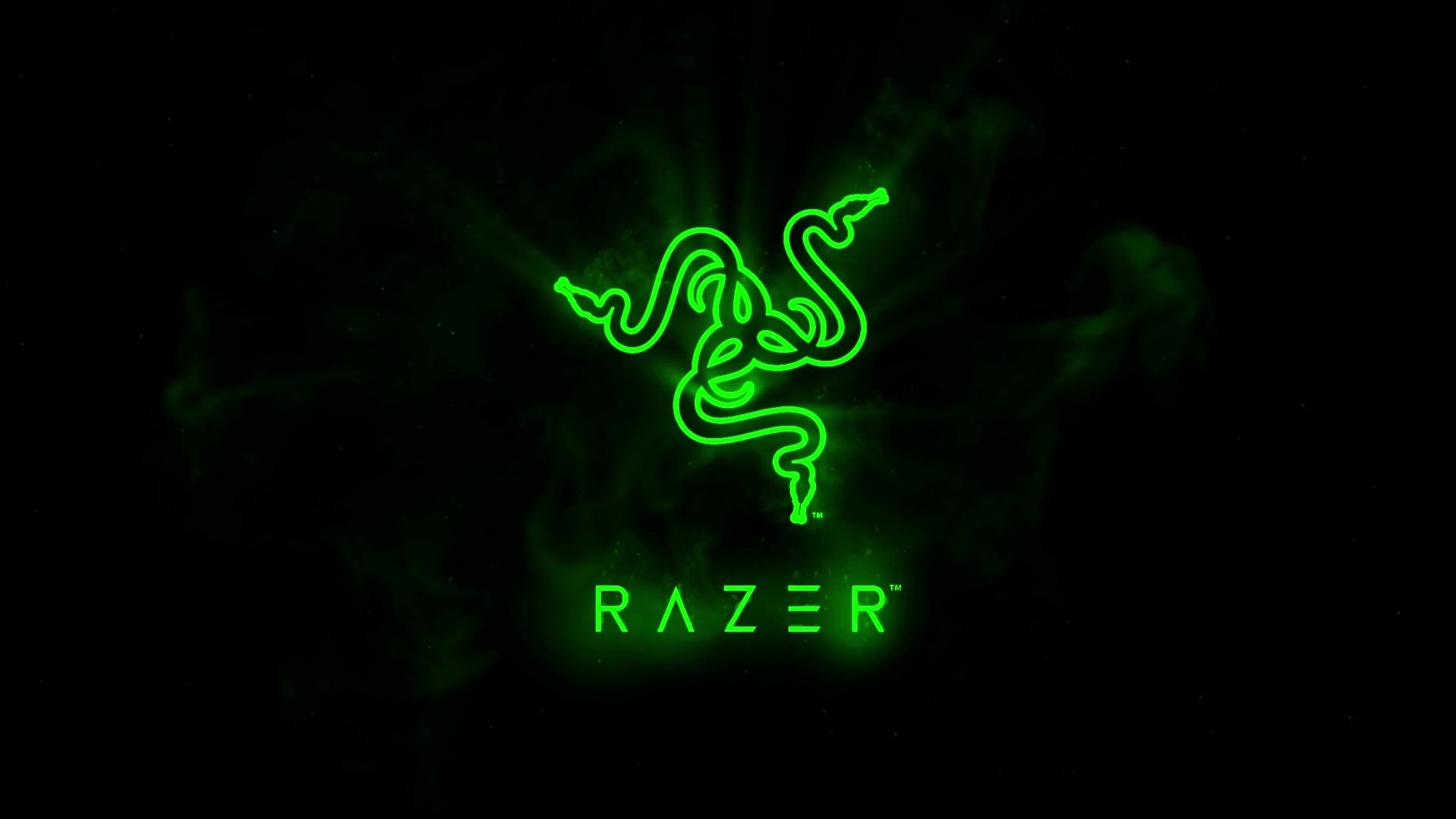 Green Razer Lightning Live Wallpaper