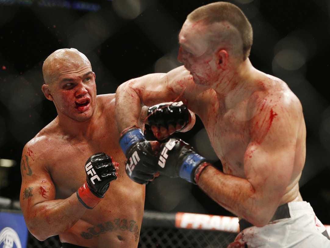 Lawler, MacDonald Take Hospital Picture After UFC 189