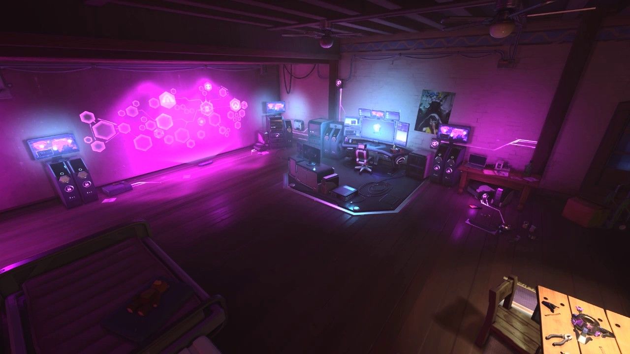 Gaming Room Animated Wallpaper