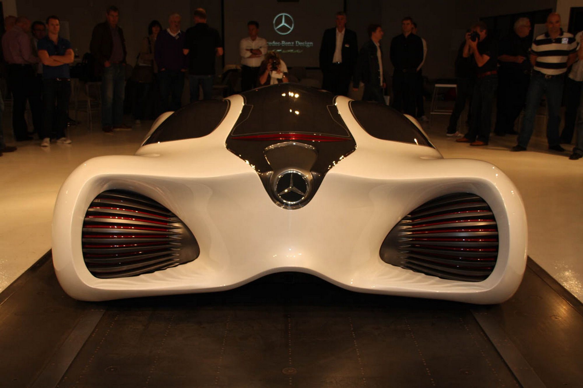 Mercedes Benz Biome of a futuristic car