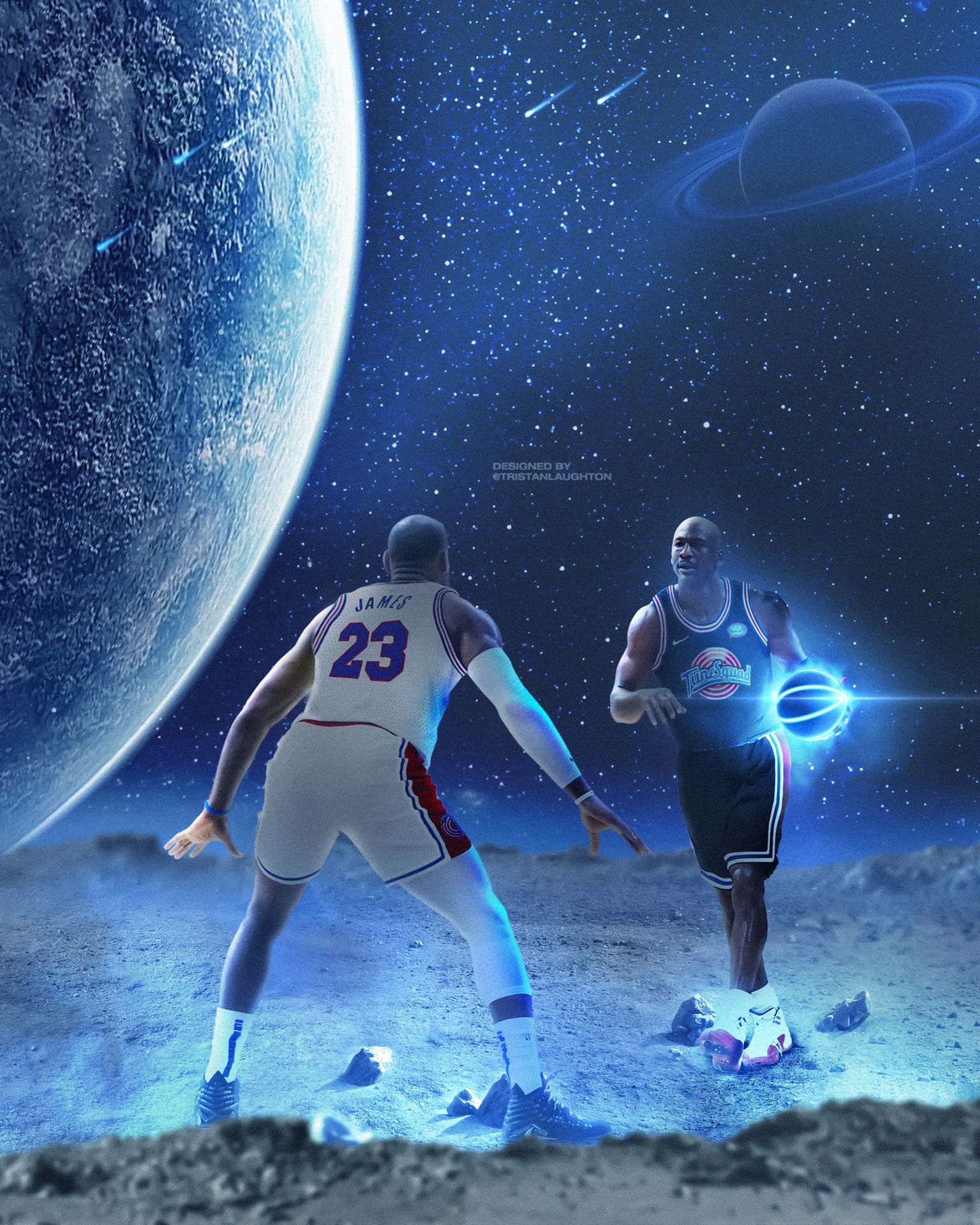 Space Jam: LeBron James vs Michael Jordan