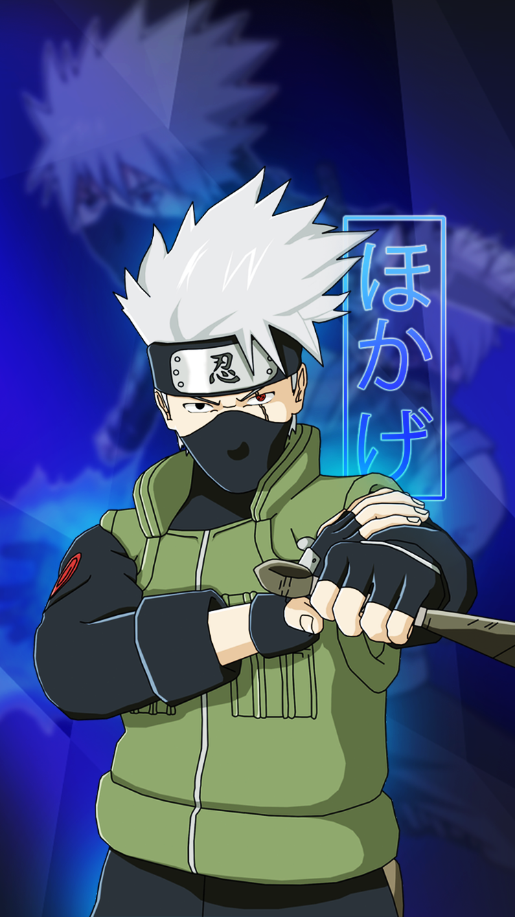 Kakashi iPhone Wallpaper. Anime, Anime wallpaper, Naruto wallpaper