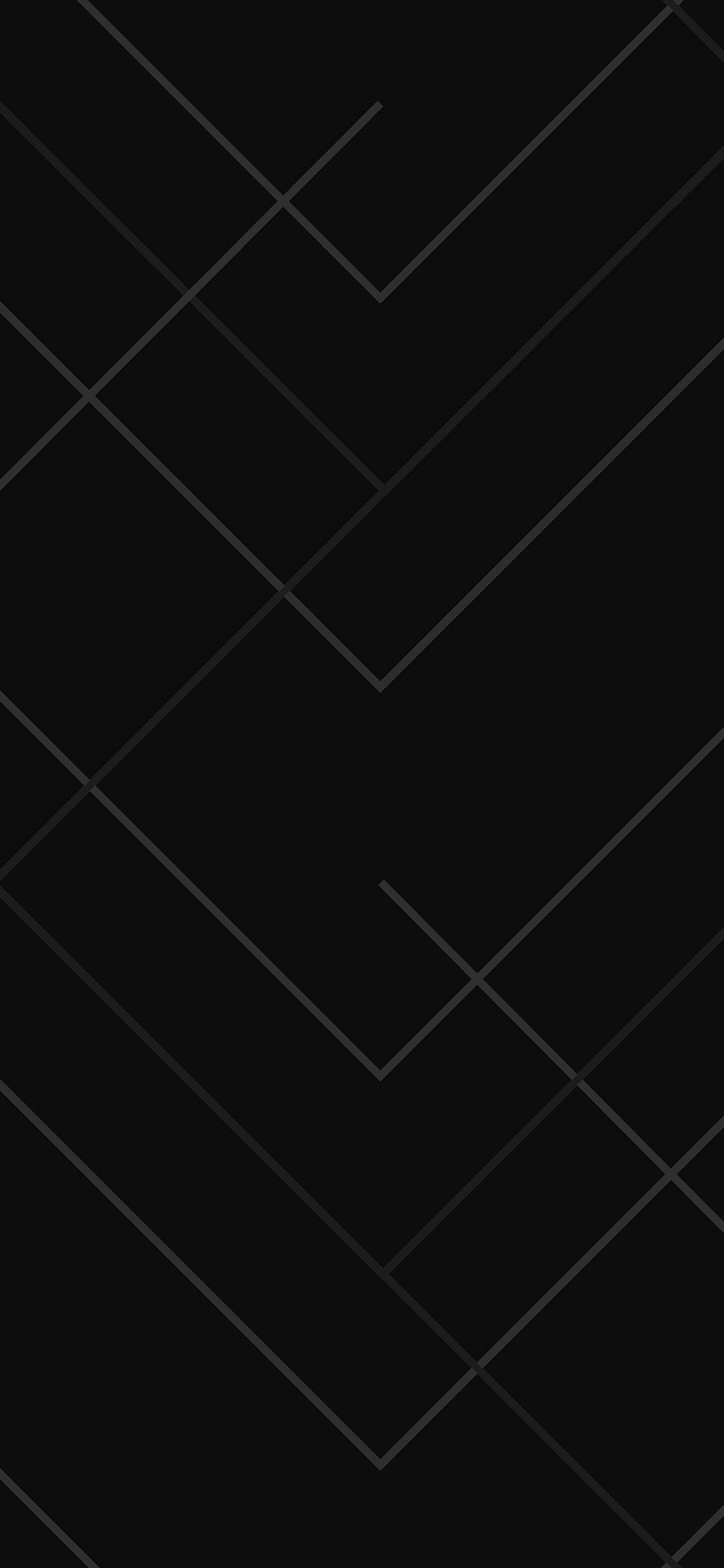 Abstract Black Geometric Line Pattern