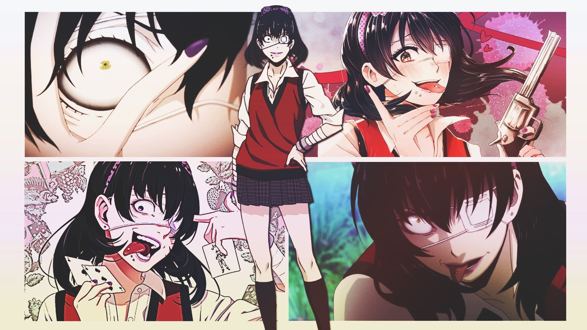 Anime #Kakegurui Midari Ikishima P #wallpaper #hdwallpaper #desktop. Anime, Kawaii anime, HD background