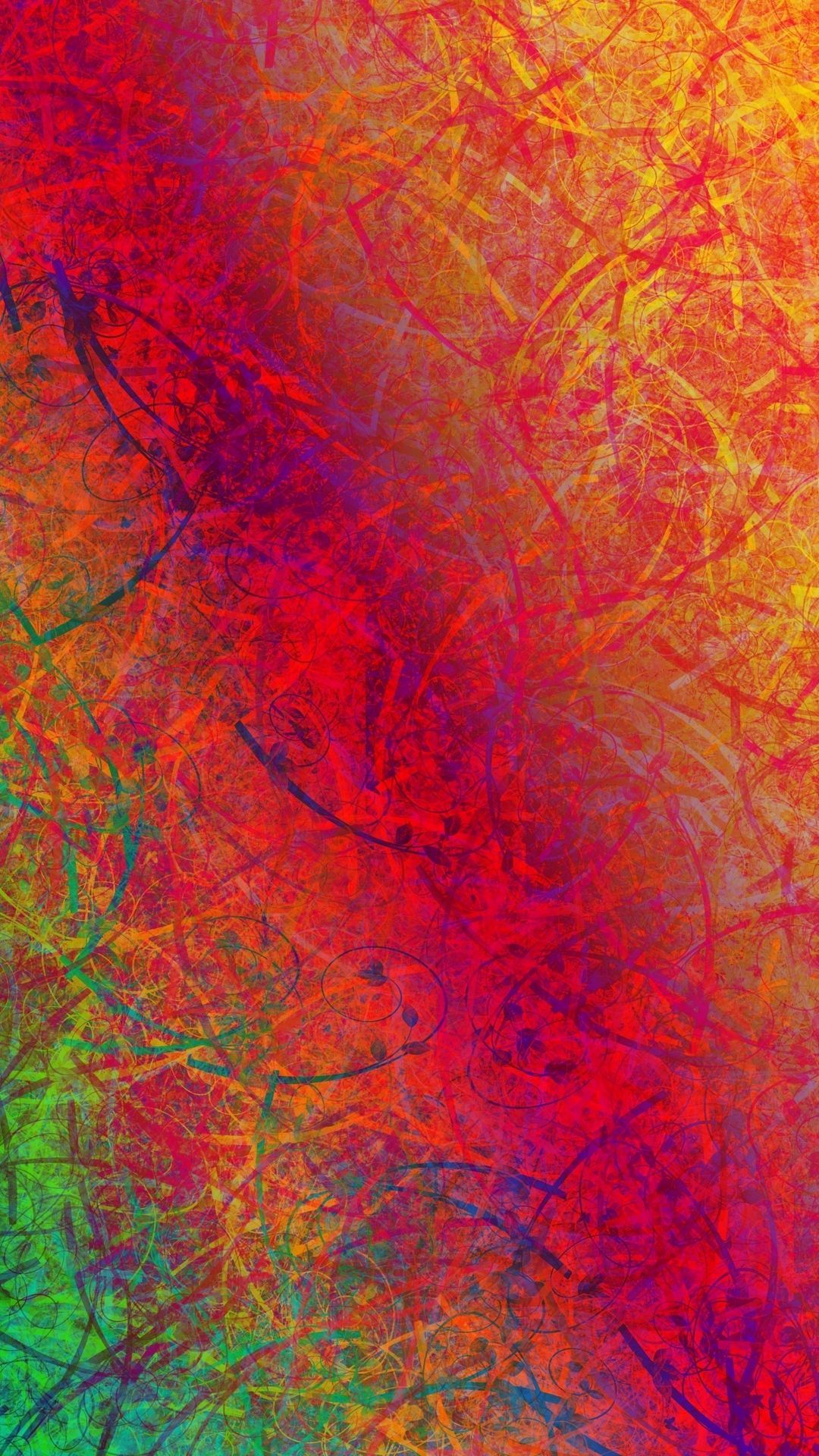 Abstract Crazy iPhone Wallpaper