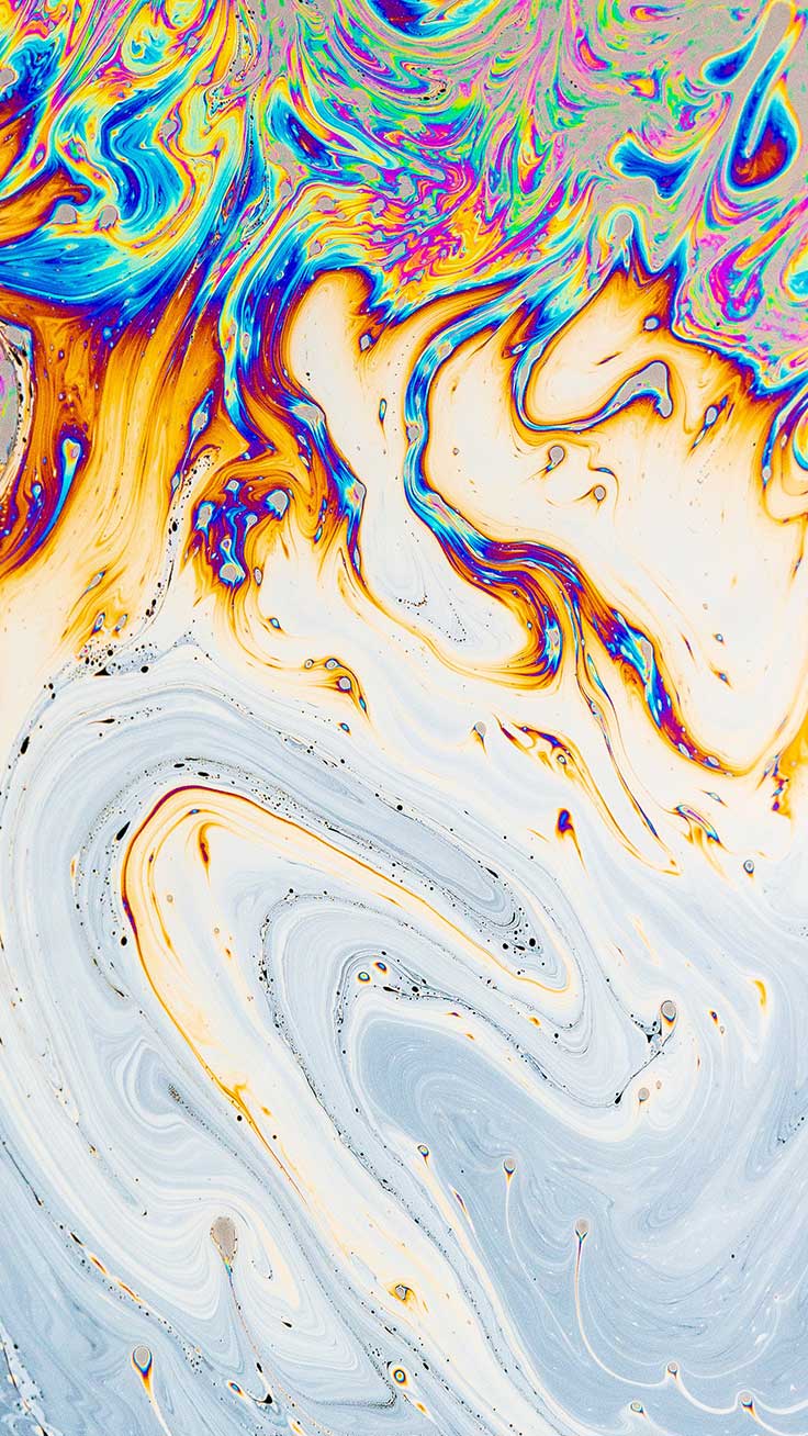 Colorful Abstract iPhone XR Wallpaper