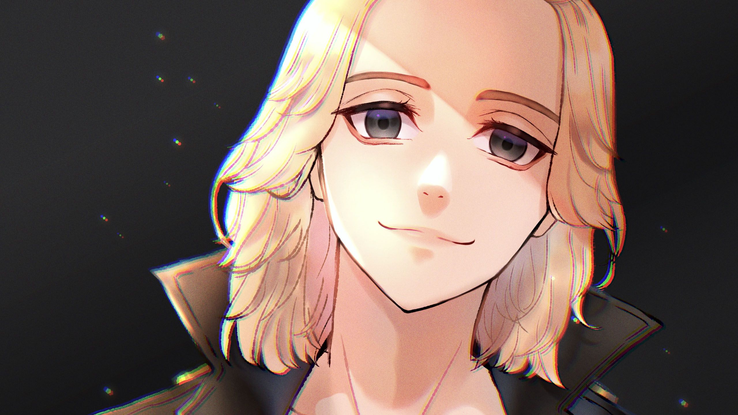 Manjiro Sano Black Background HD Tokyo Revengers Wallpaper