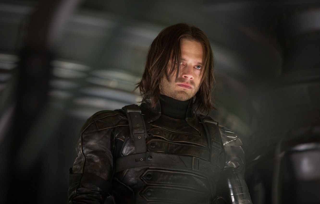 Photo Wallpaper The First Avenger Stan Bucky Barnes Winter Soldier