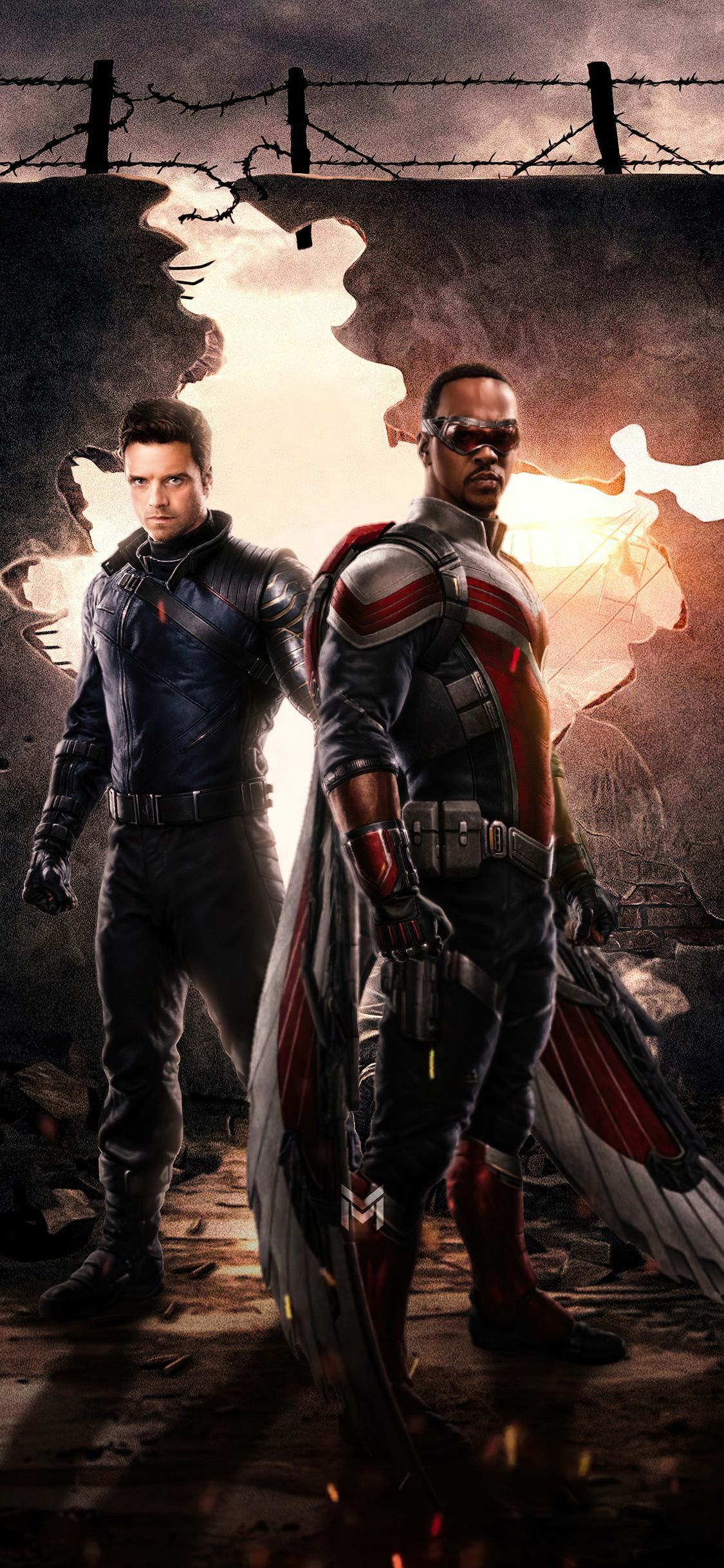 The Falcon And The Winter Soldier 4k In 1125x2436 Resolution. Winter soldier, Winter soldier wallpaper, Winter soldier bucky