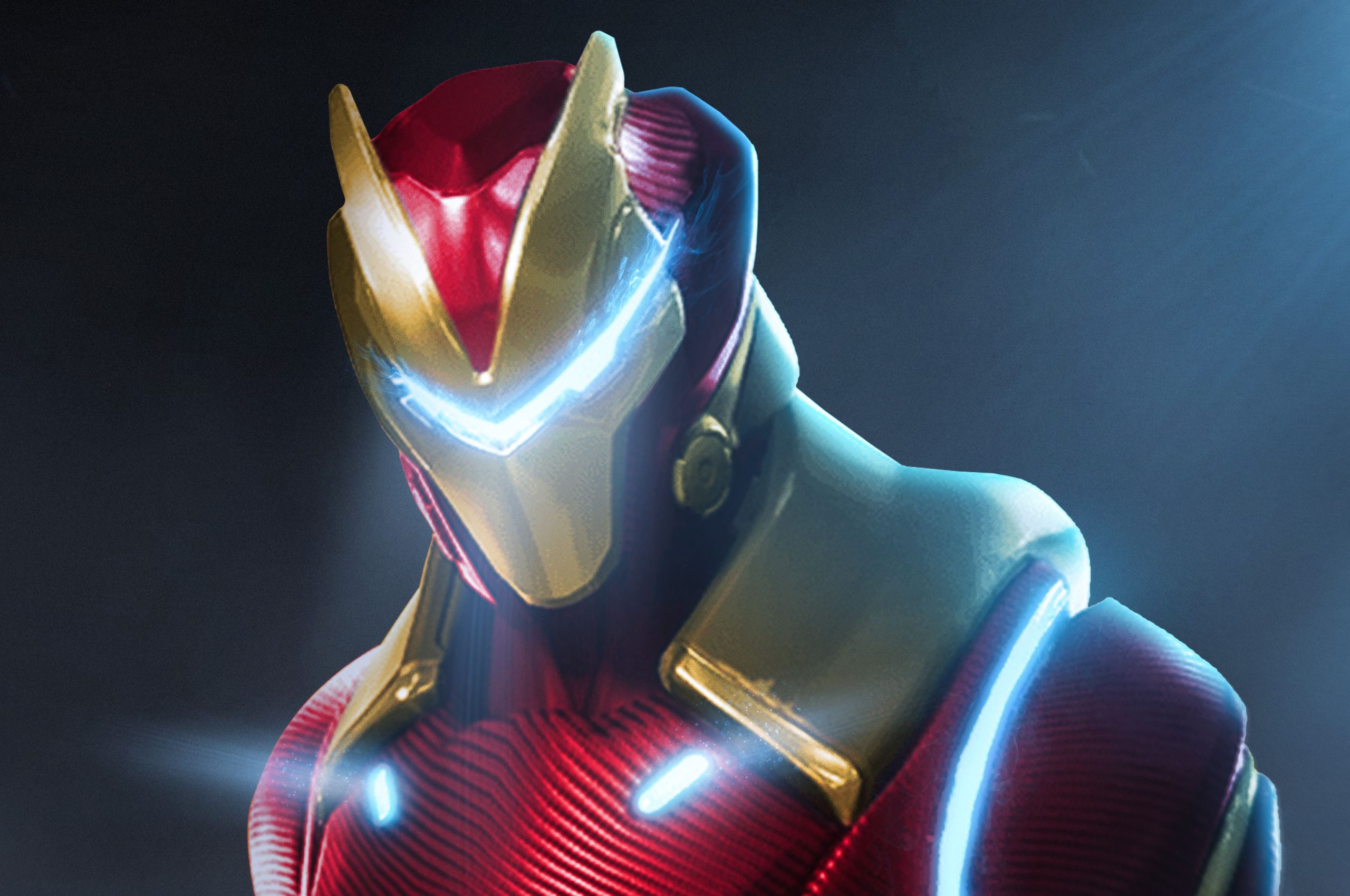 Fortnite X Marvel Iron Man Chromebook Pixel HD 4k Wallpaper, Image, Background, Photo and Picture