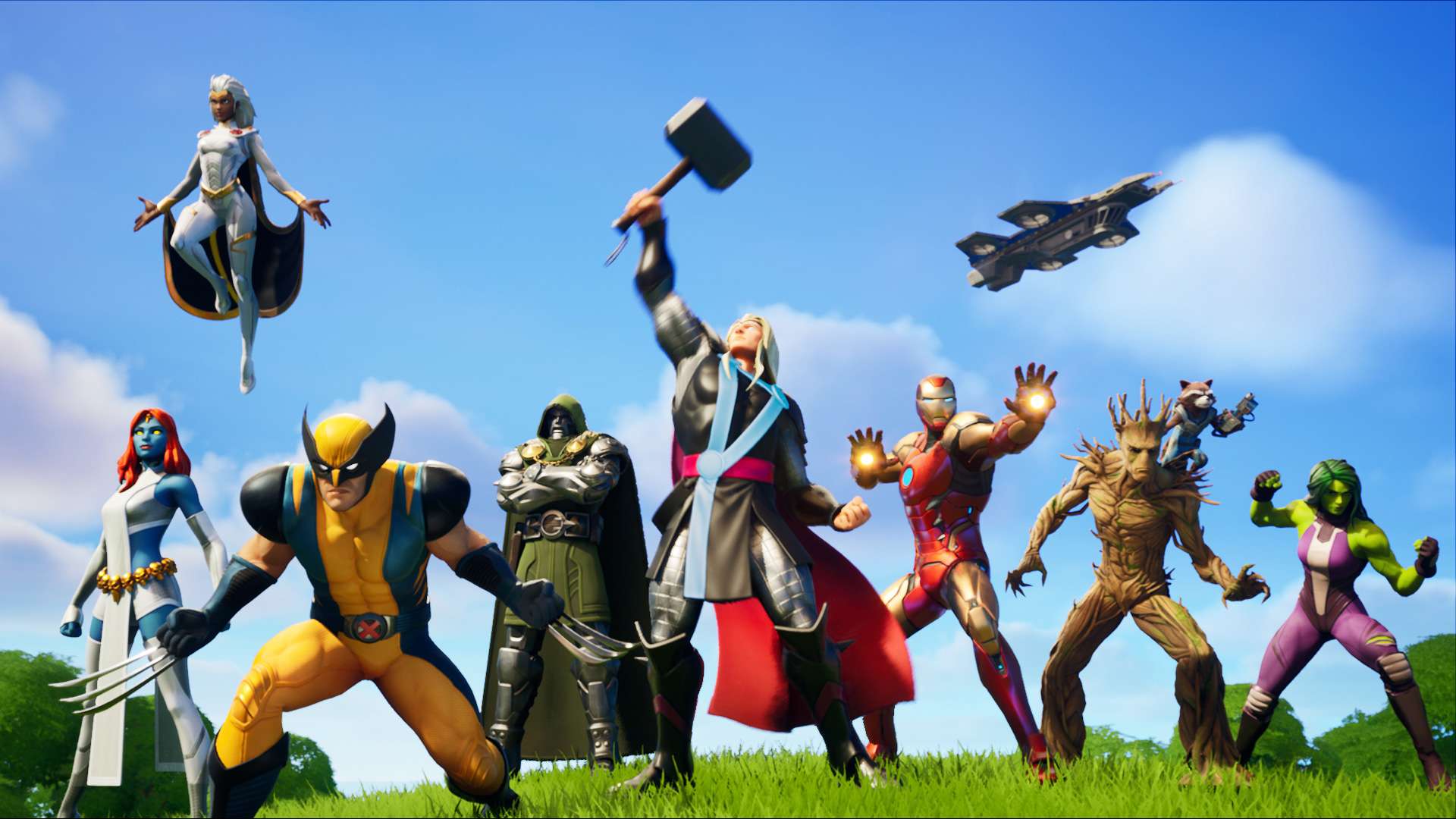 Join Forces with Marvel Heroes and Villains in Fortnite Chapter 2