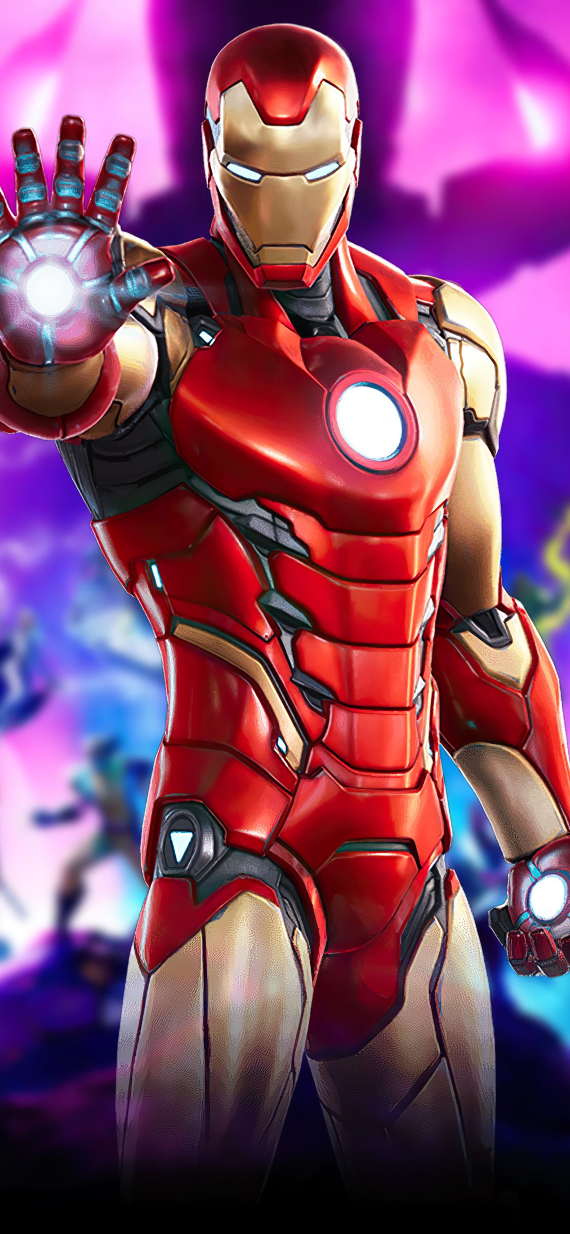 Fortnite Marvel Iron Man iPhone XS, iPhone iPhone X HD 4k Wallpaper, Image, Background, Photo and Picture