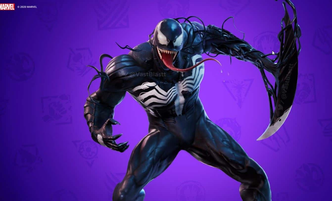 Venom Fortnite Marvel skin and pickaxe leaked