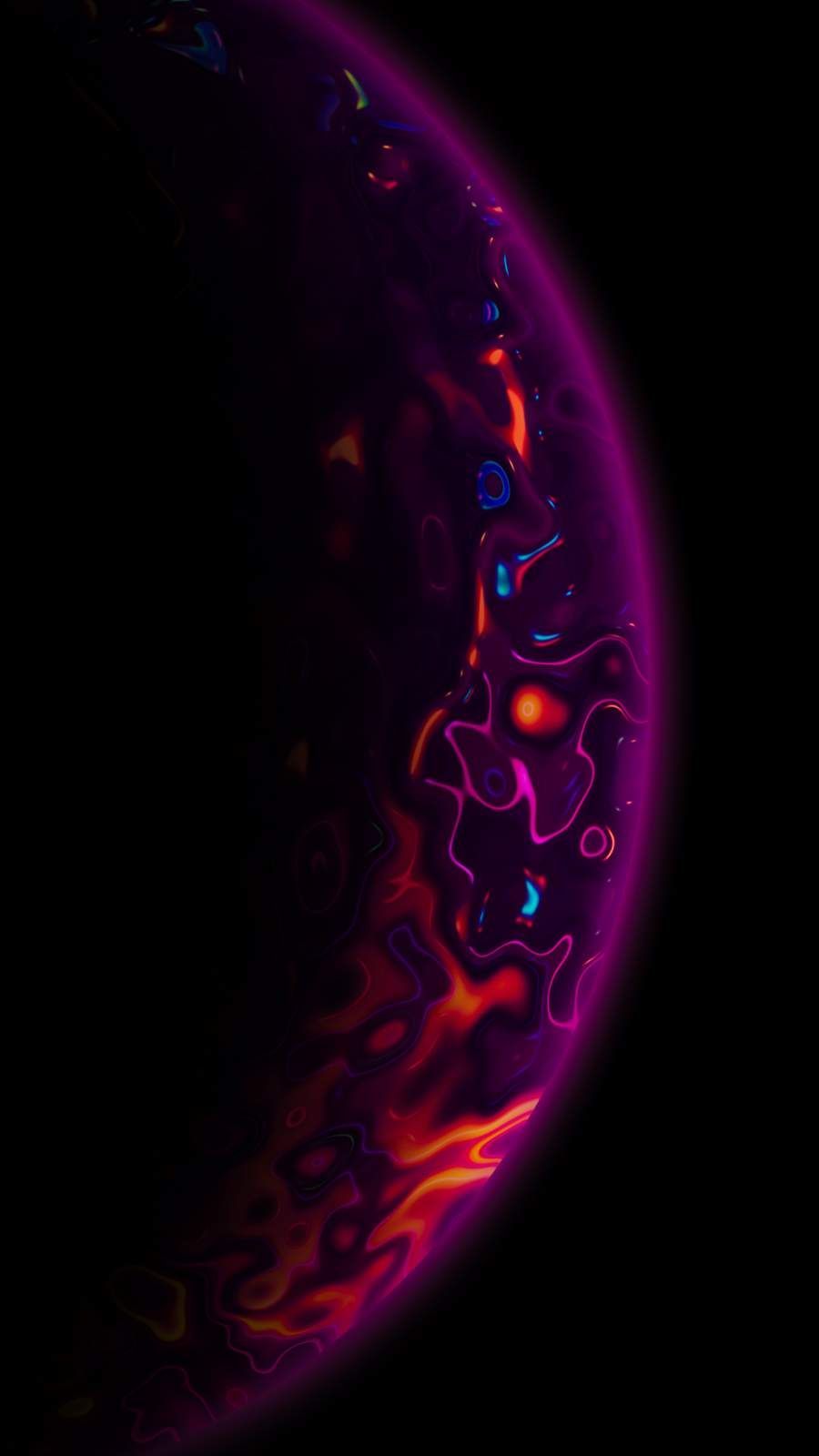 Lava Planet iPhone Wallpaper. iPhone wallpaper image, iPhone background wallpaper, Abstract iphone wallpaper